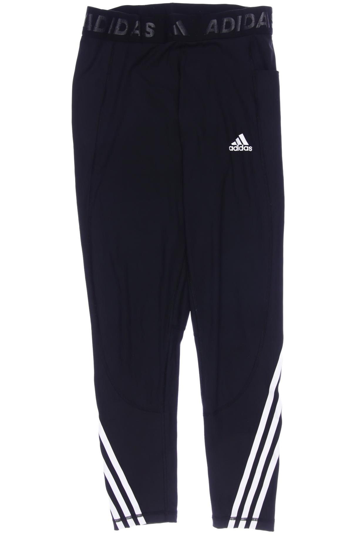 

adidas Damen Stoffhose, schwarz, Gr. 0