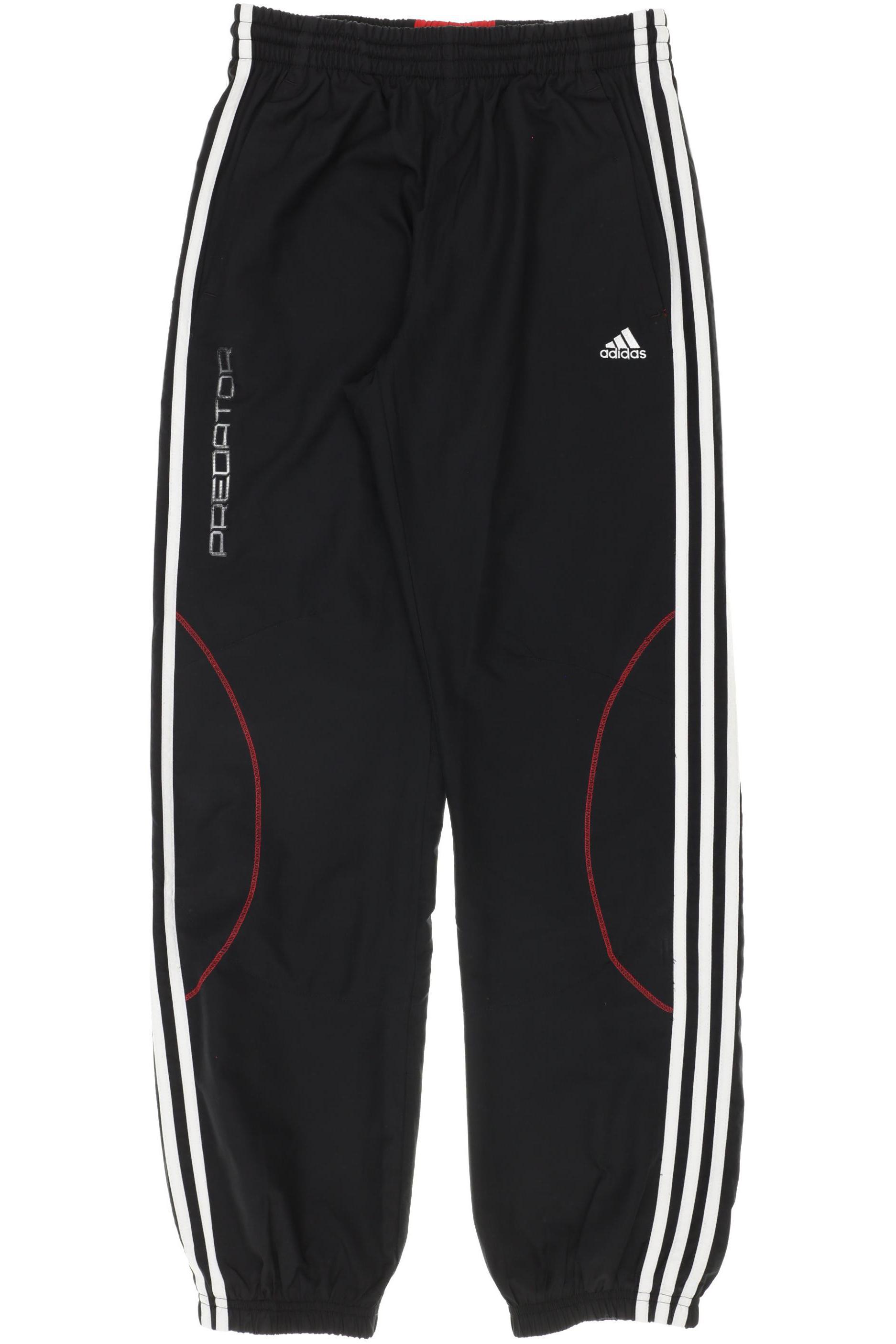 

adidas Jungen Stoffhose, schwarz, Gr. 164