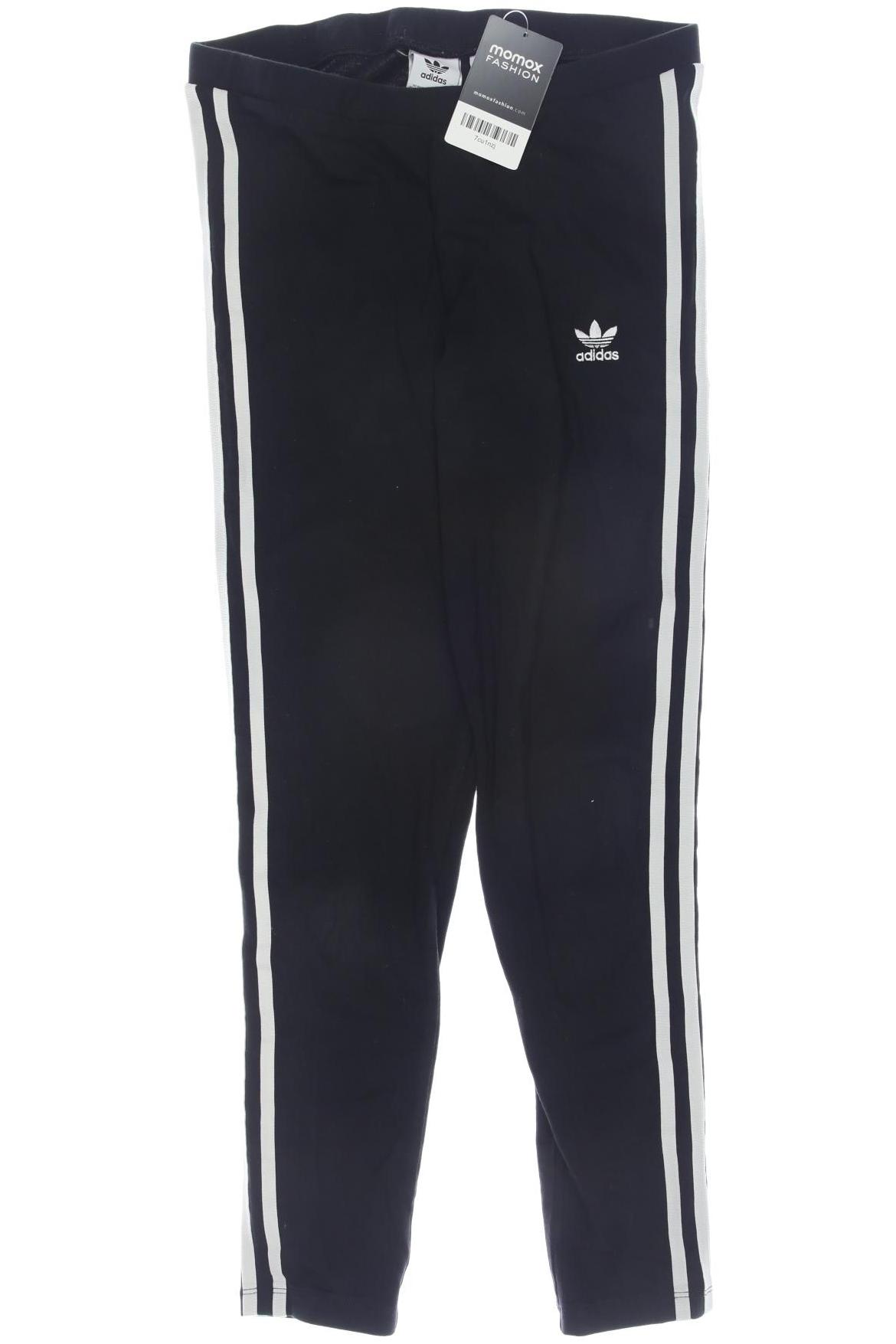 

adidas Damen Stoffhose, schwarz, Gr. 38