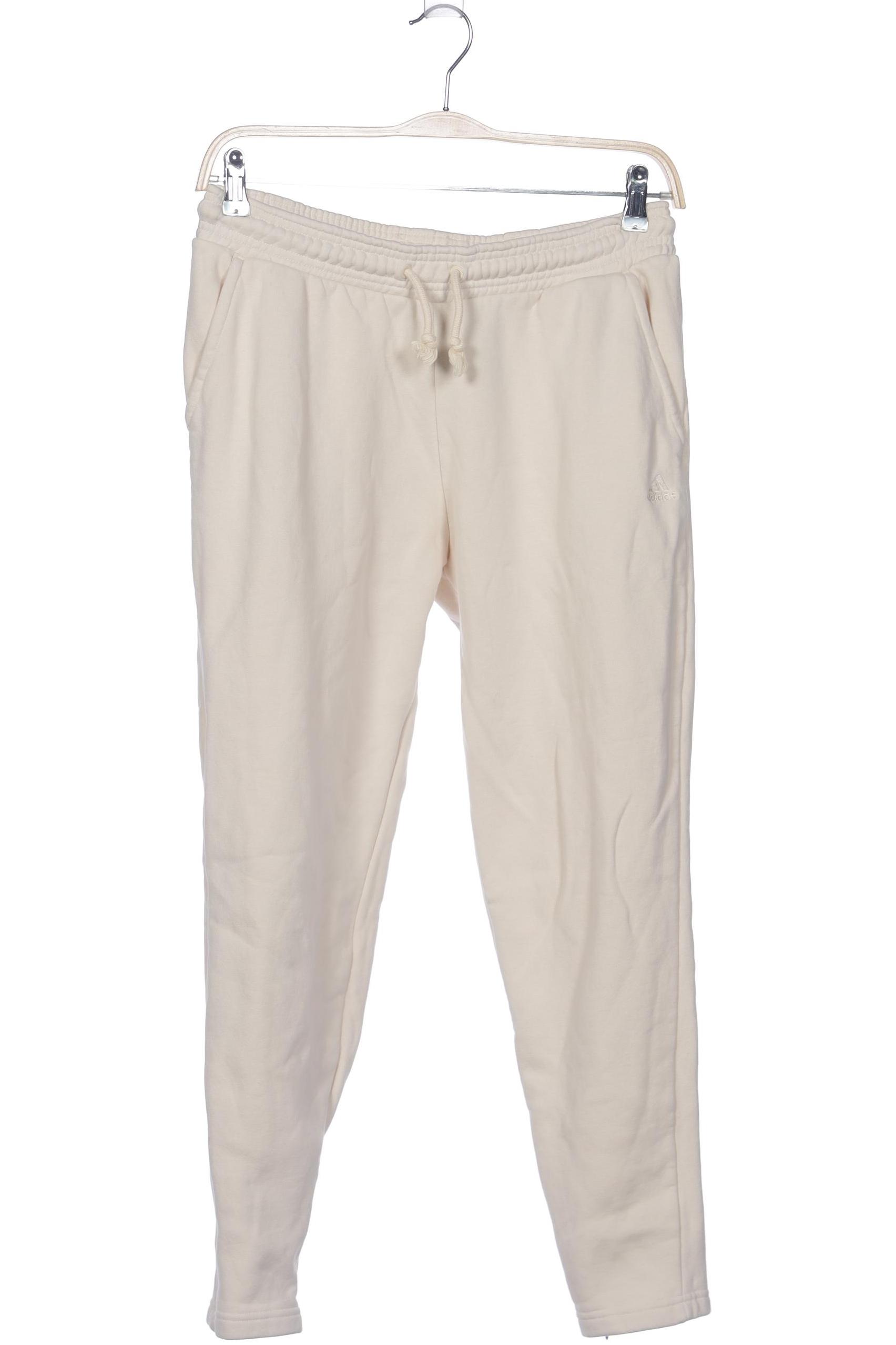 

adidas Damen Stoffhose, cremeweiß, Gr. 0