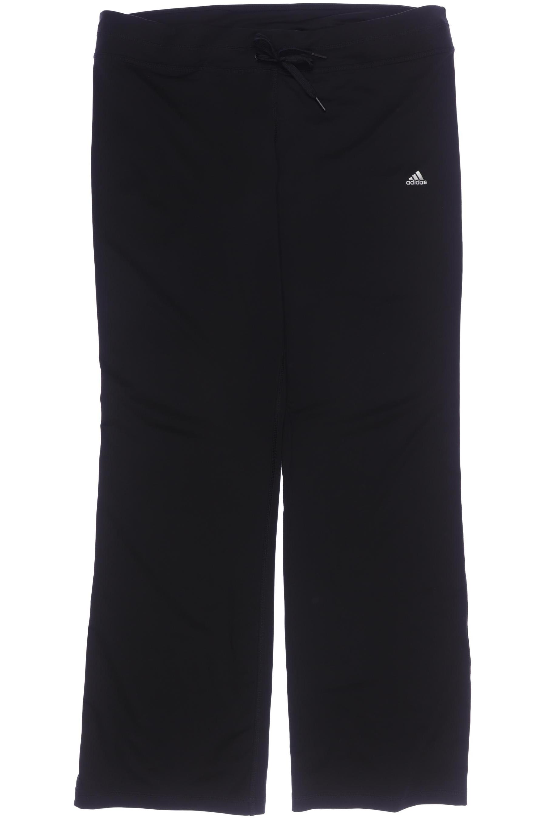 

adidas Damen Stoffhose, schwarz, Gr. 36
