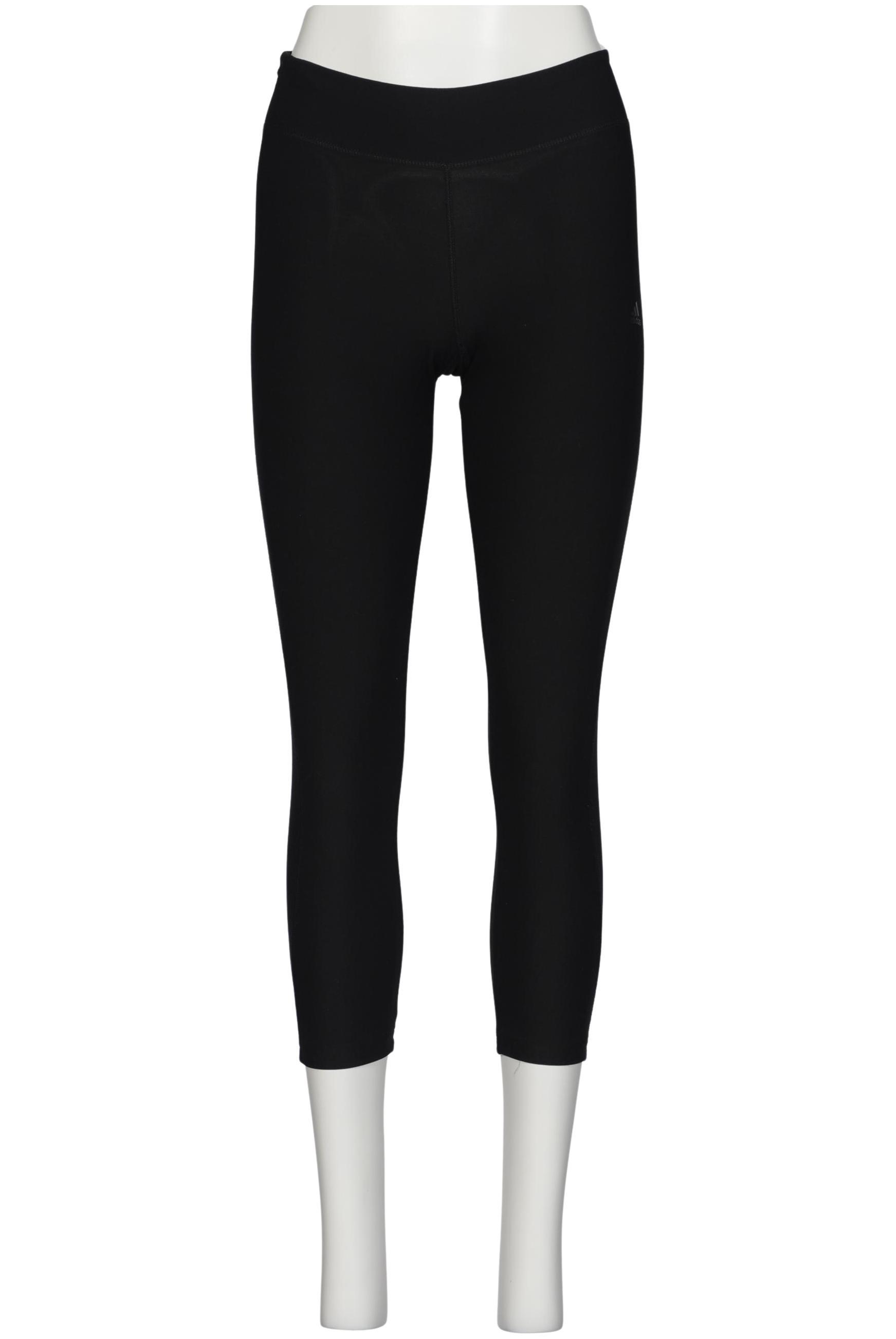 

adidas Damen Stoffhose, schwarz, Gr. 0