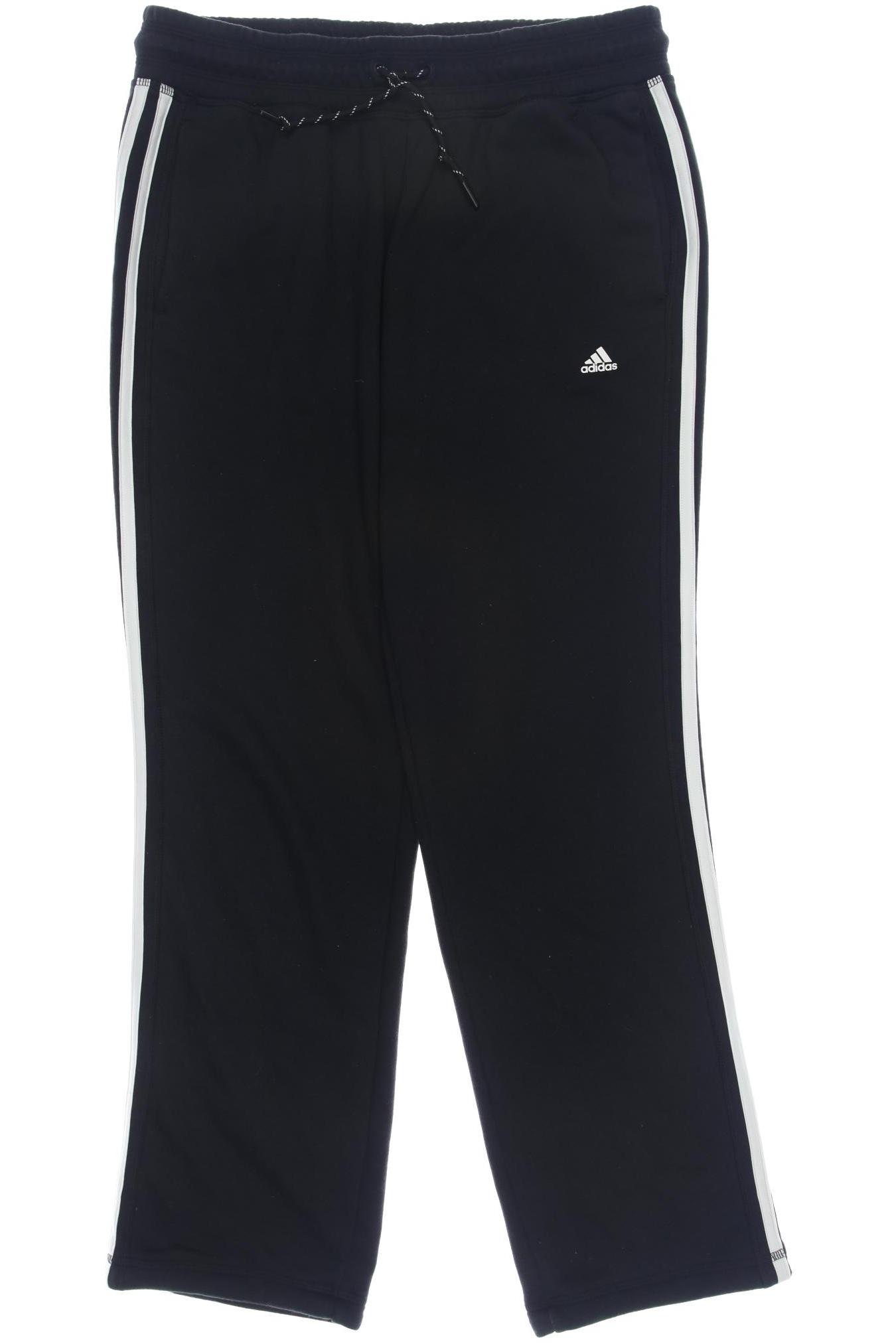 

adidas Damen Stoffhose, schwarz, Gr. 38