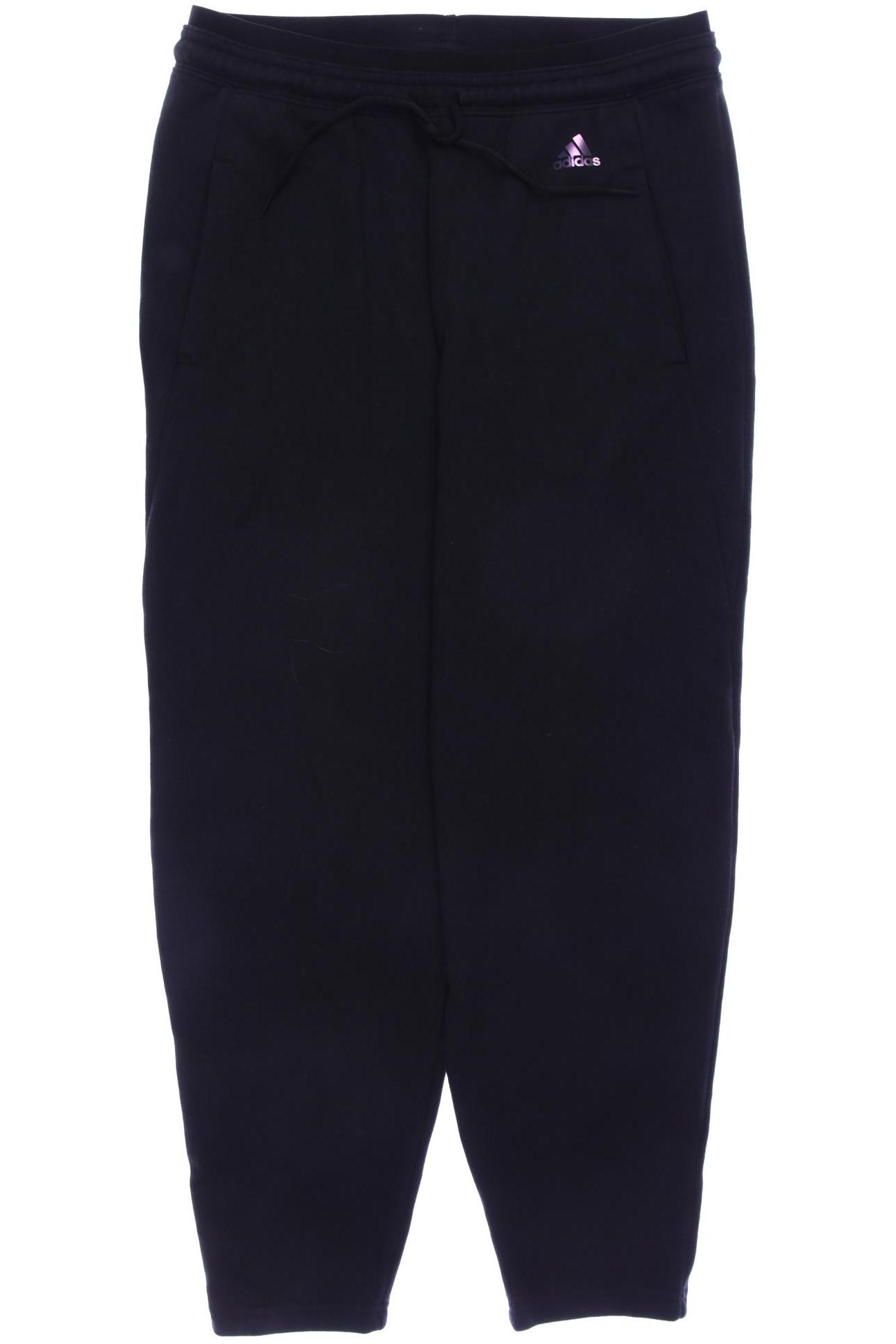 

adidas Damen Stoffhose, schwarz, Gr. 40