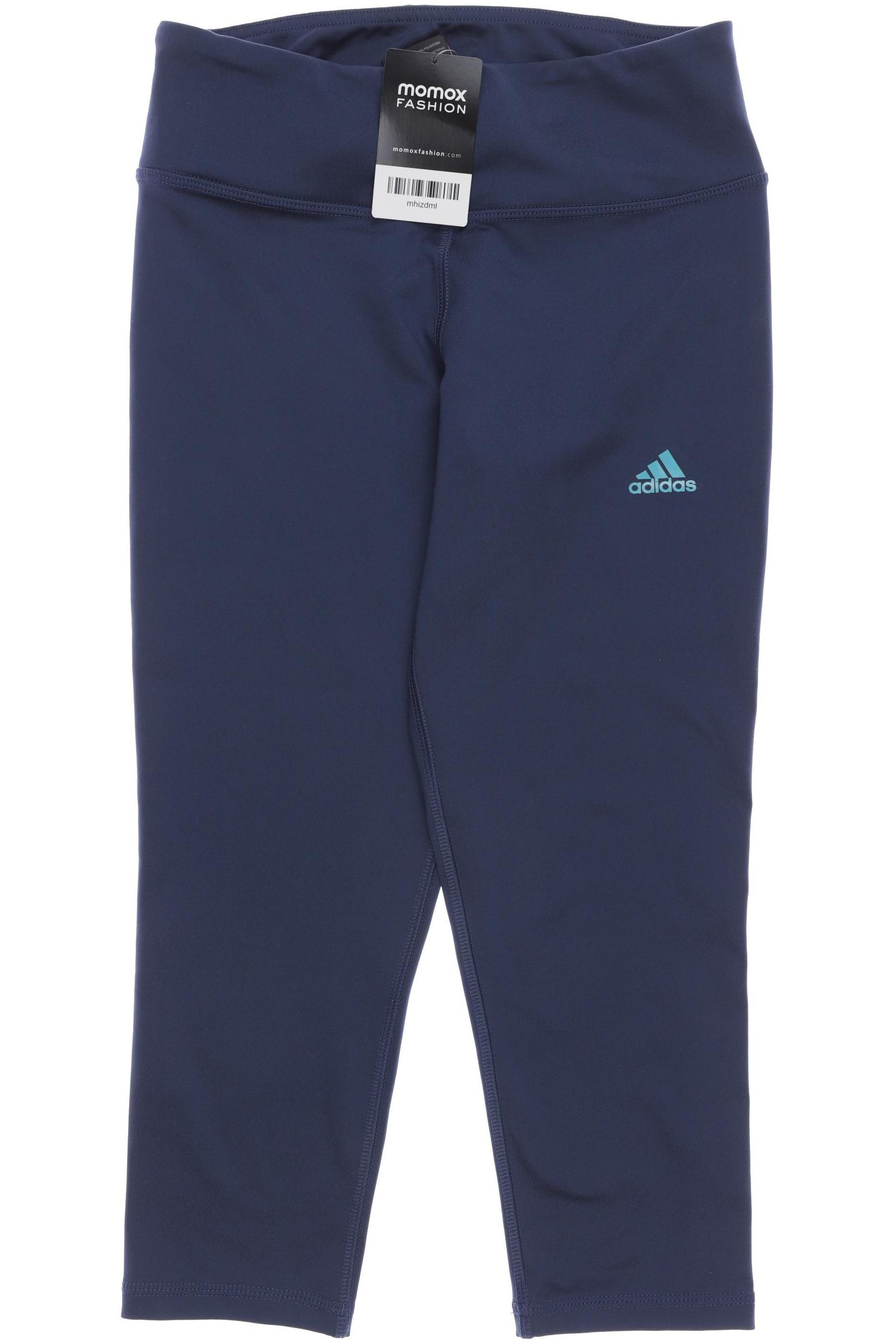 

adidas Damen Stoffhose, blau, Gr. 0