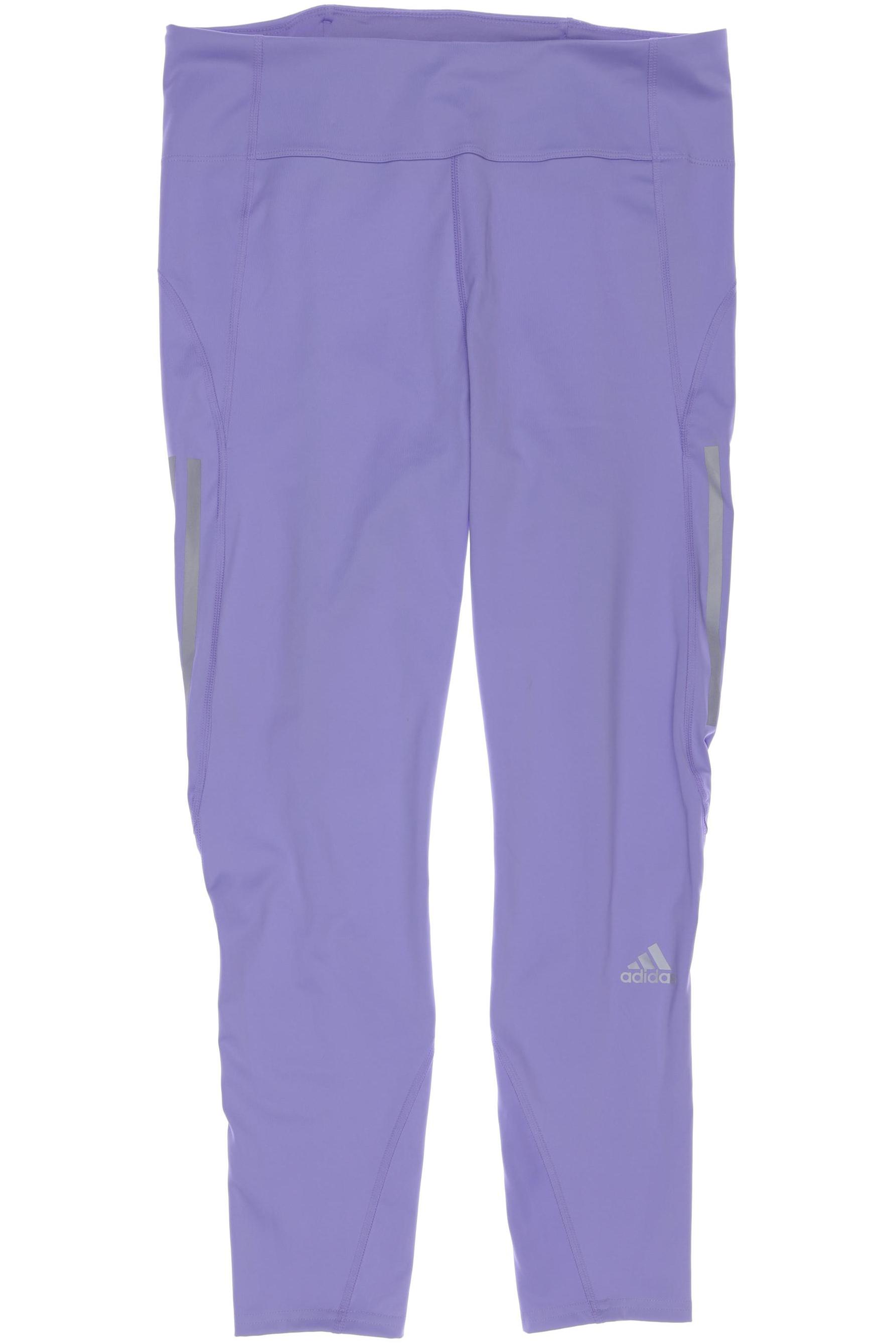 

adidas Damen Stoffhose, flieder, Gr. 0