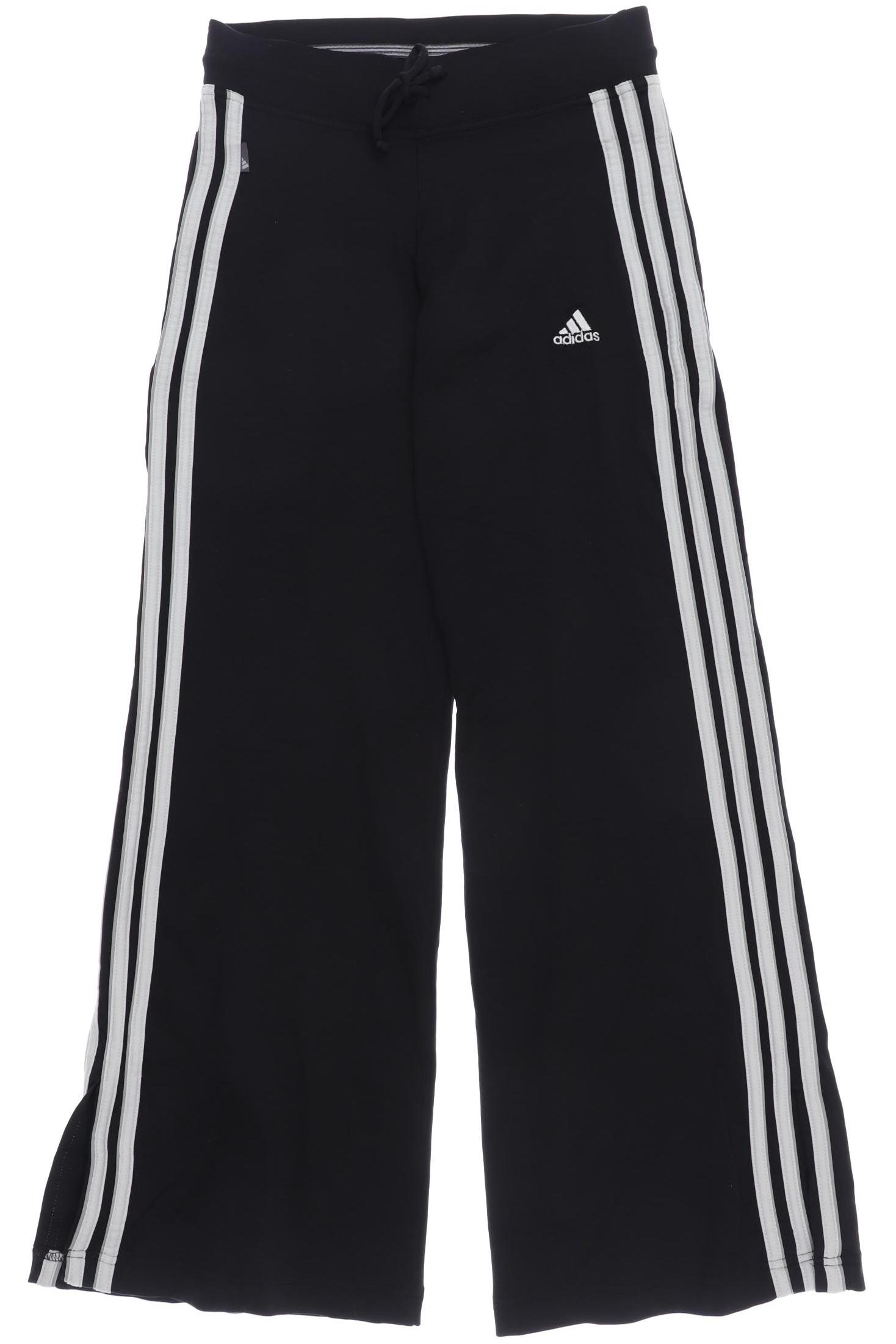 

adidas Damen Stoffhose, schwarz, Gr. 38