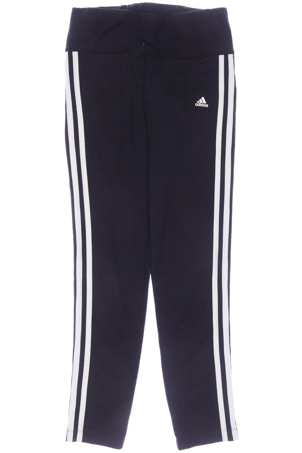 

adidas Damen Stoffhose, schwarz, Gr. 0