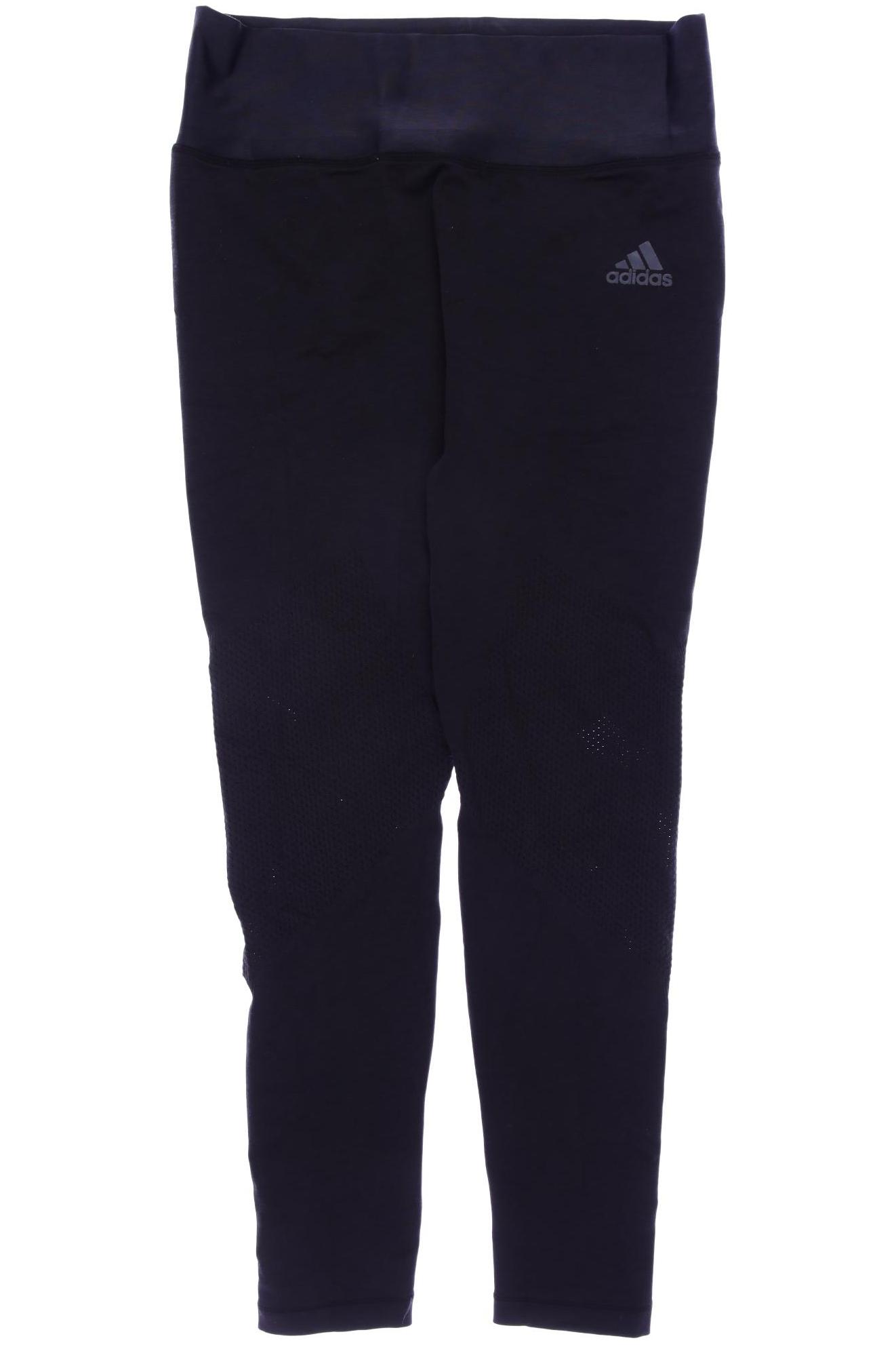 

adidas Damen Stoffhose, schwarz, Gr. 42