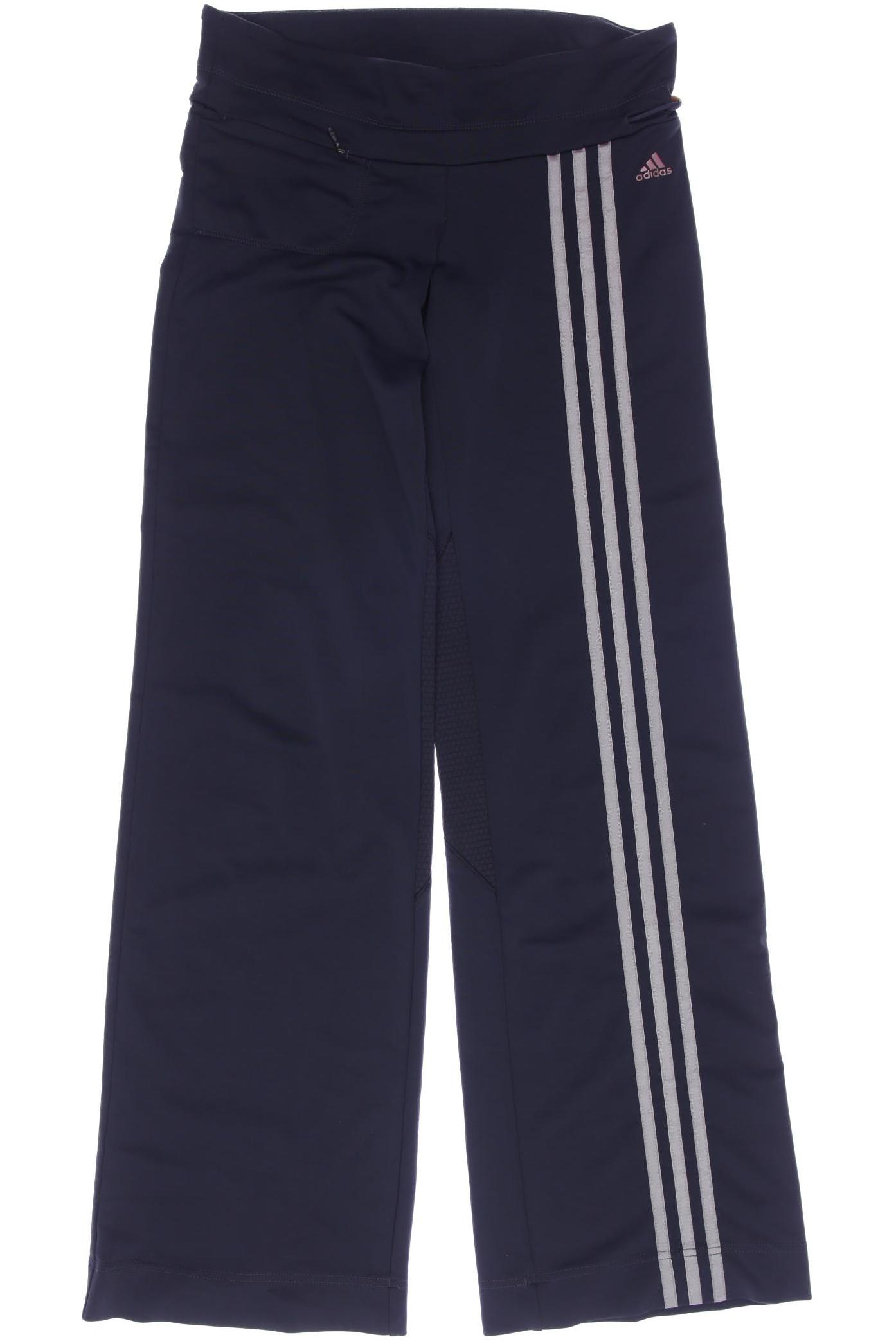 

adidas Damen Stoffhose, grau, Gr. 36