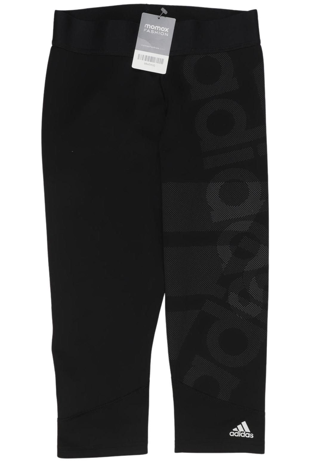 

adidas Damen Stoffhose, schwarz, Gr. 0