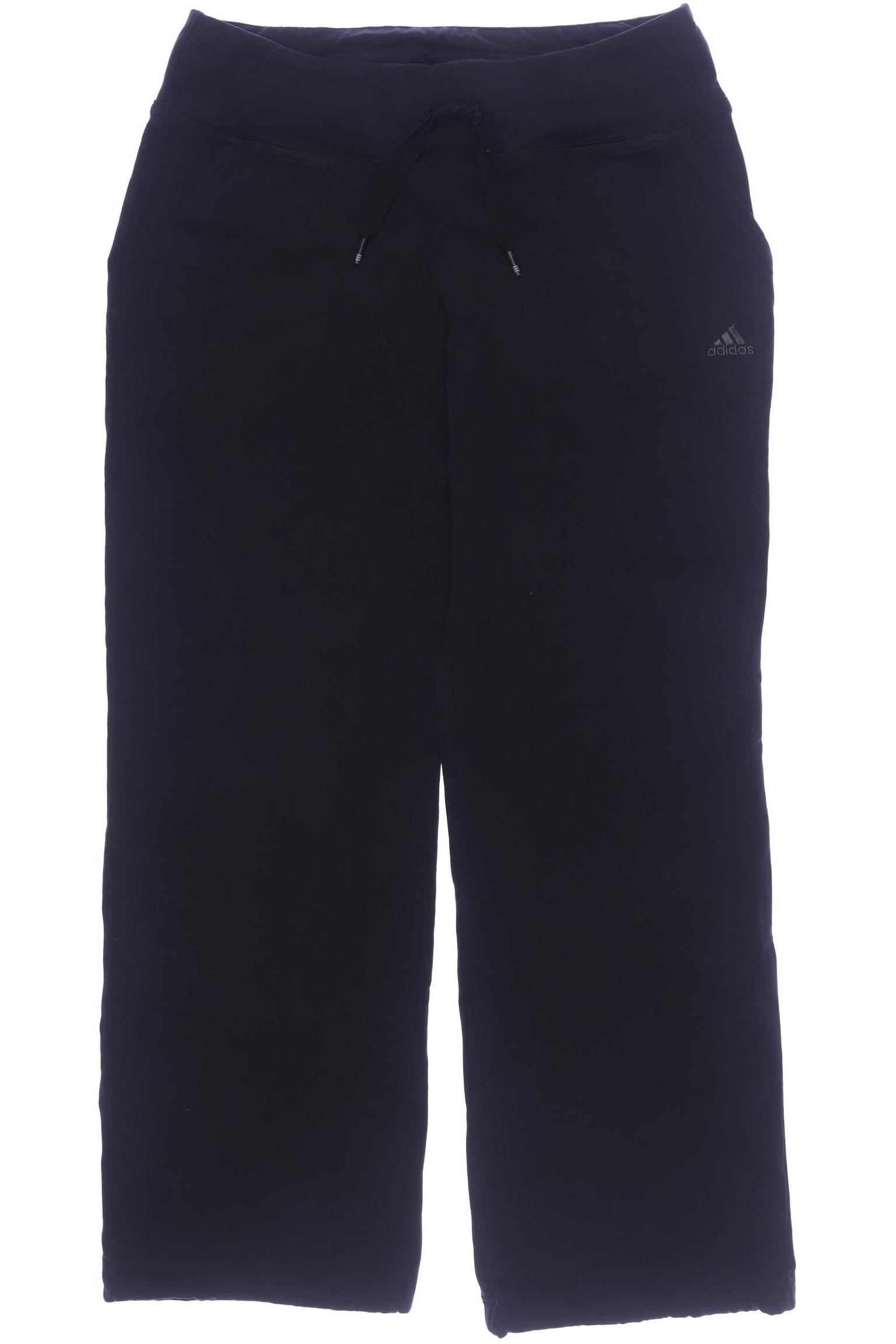 

adidas Damen Stoffhose, schwarz, Gr. 40