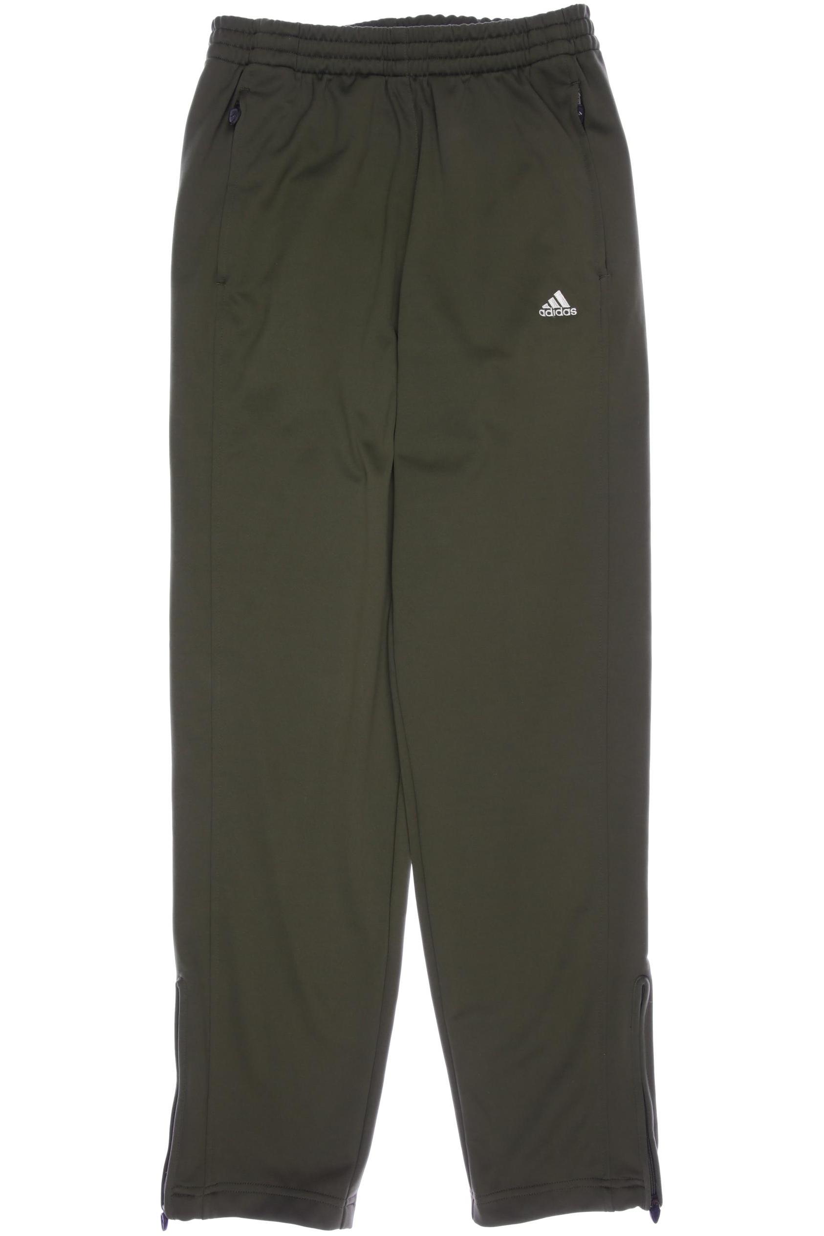 

adidas Damen Stoffhose, grün, Gr. 38