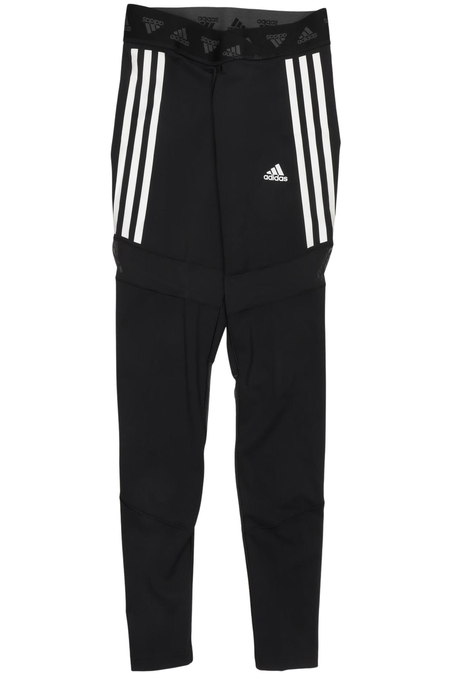 

adidas Damen Stoffhose, schwarz, Gr. 0