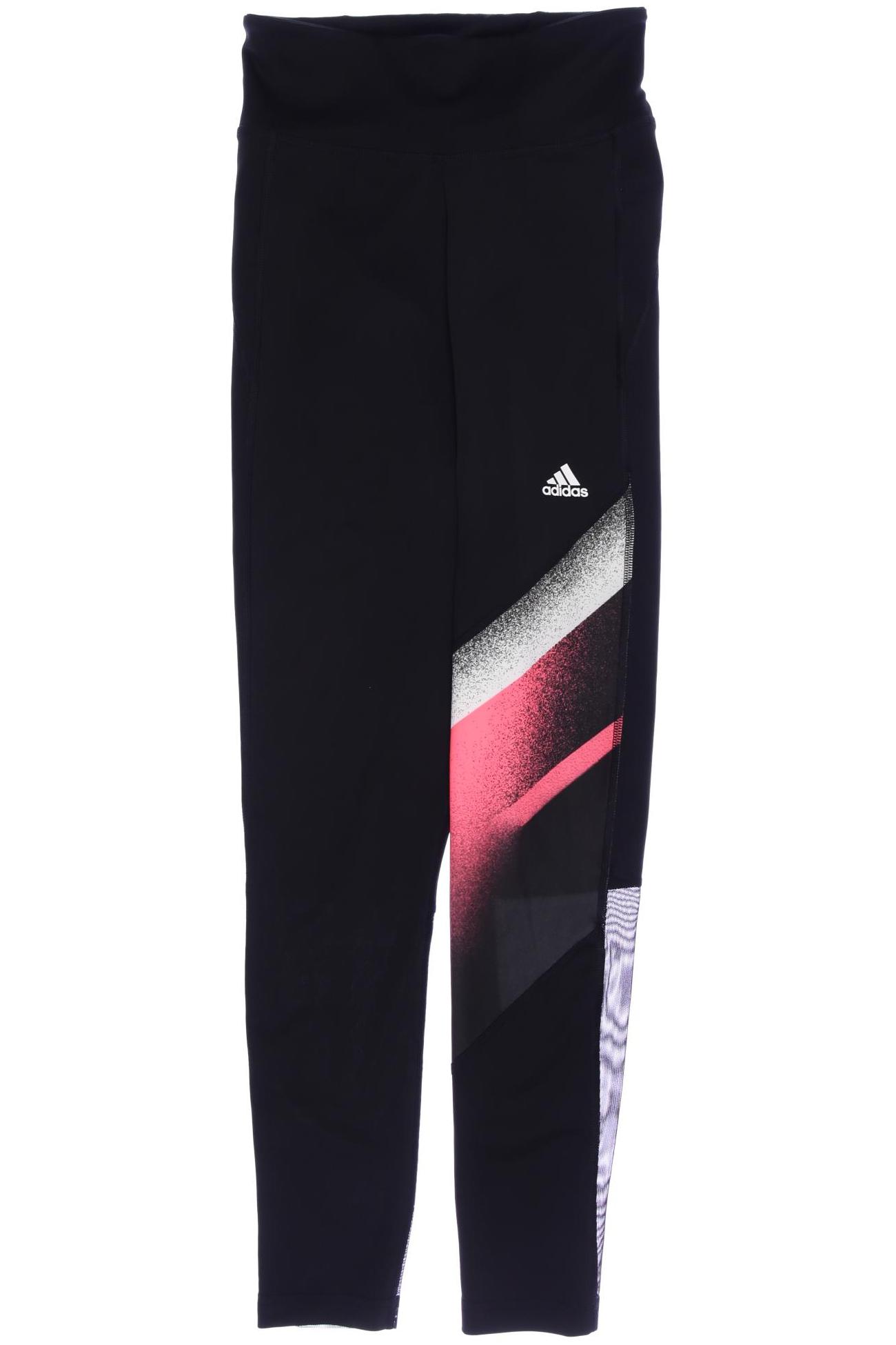 

adidas Damen Stoffhose, schwarz, Gr. 0