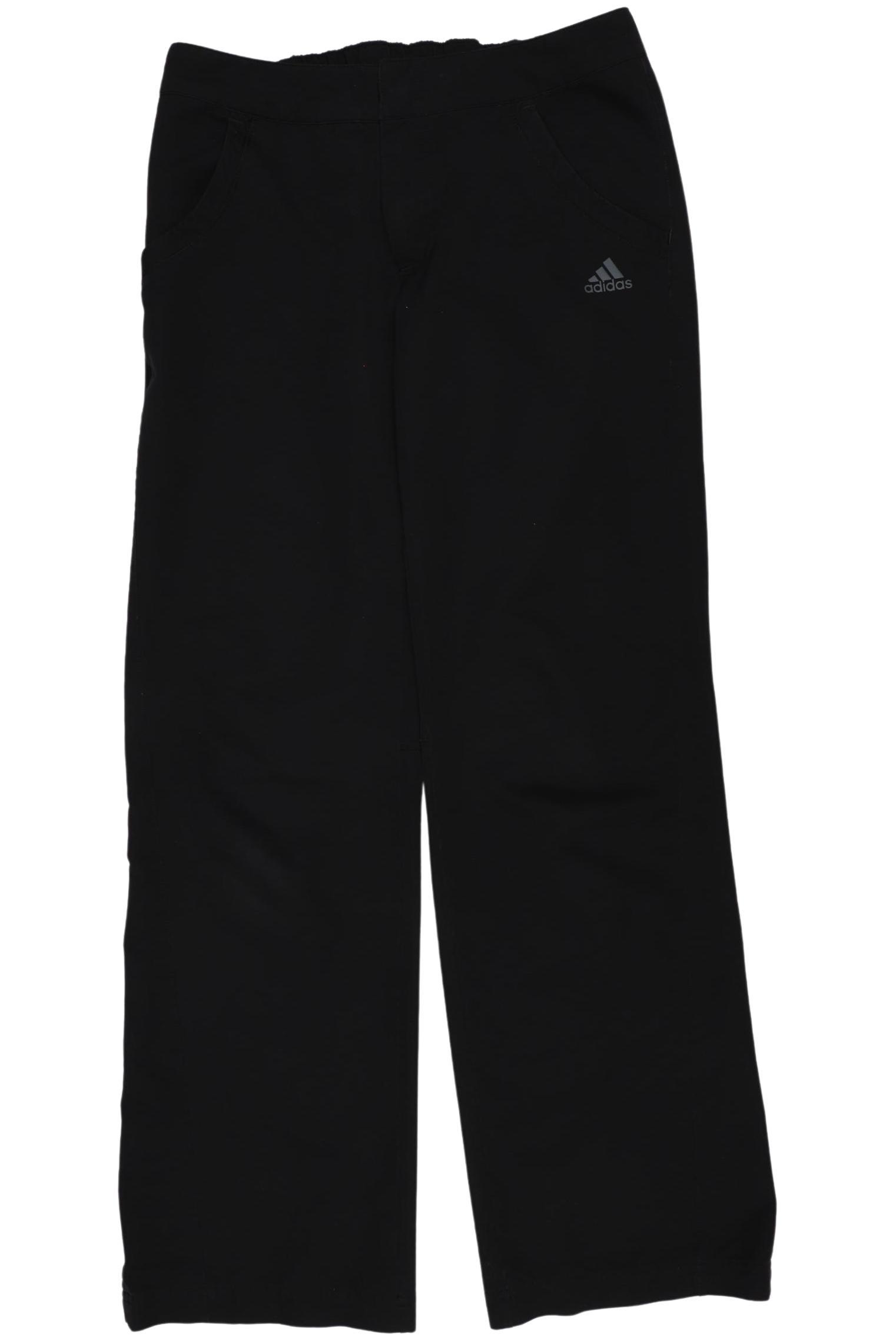 

adidas Damen Stoffhose, schwarz, Gr. 36