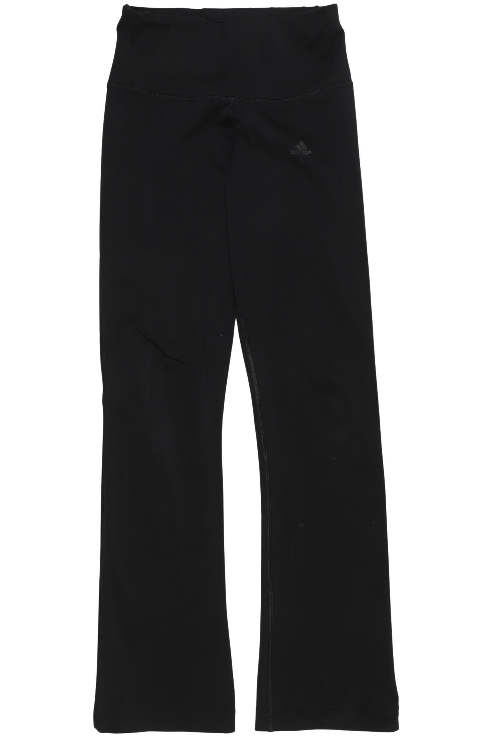 

adidas Damen Stoffhose, schwarz, Gr. 0