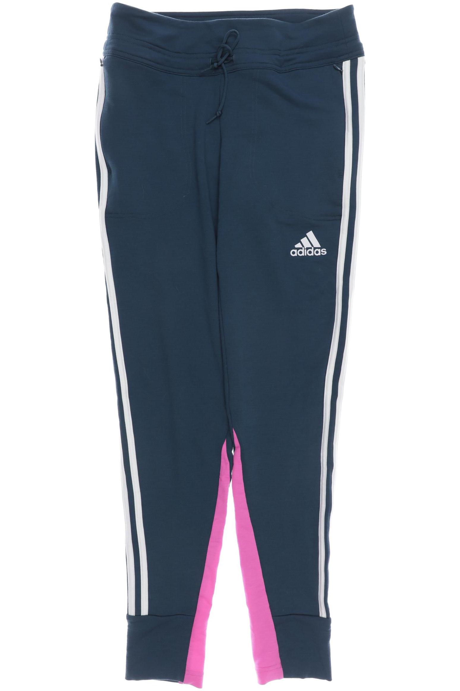 

adidas Damen Stoffhose, grün, Gr. 0