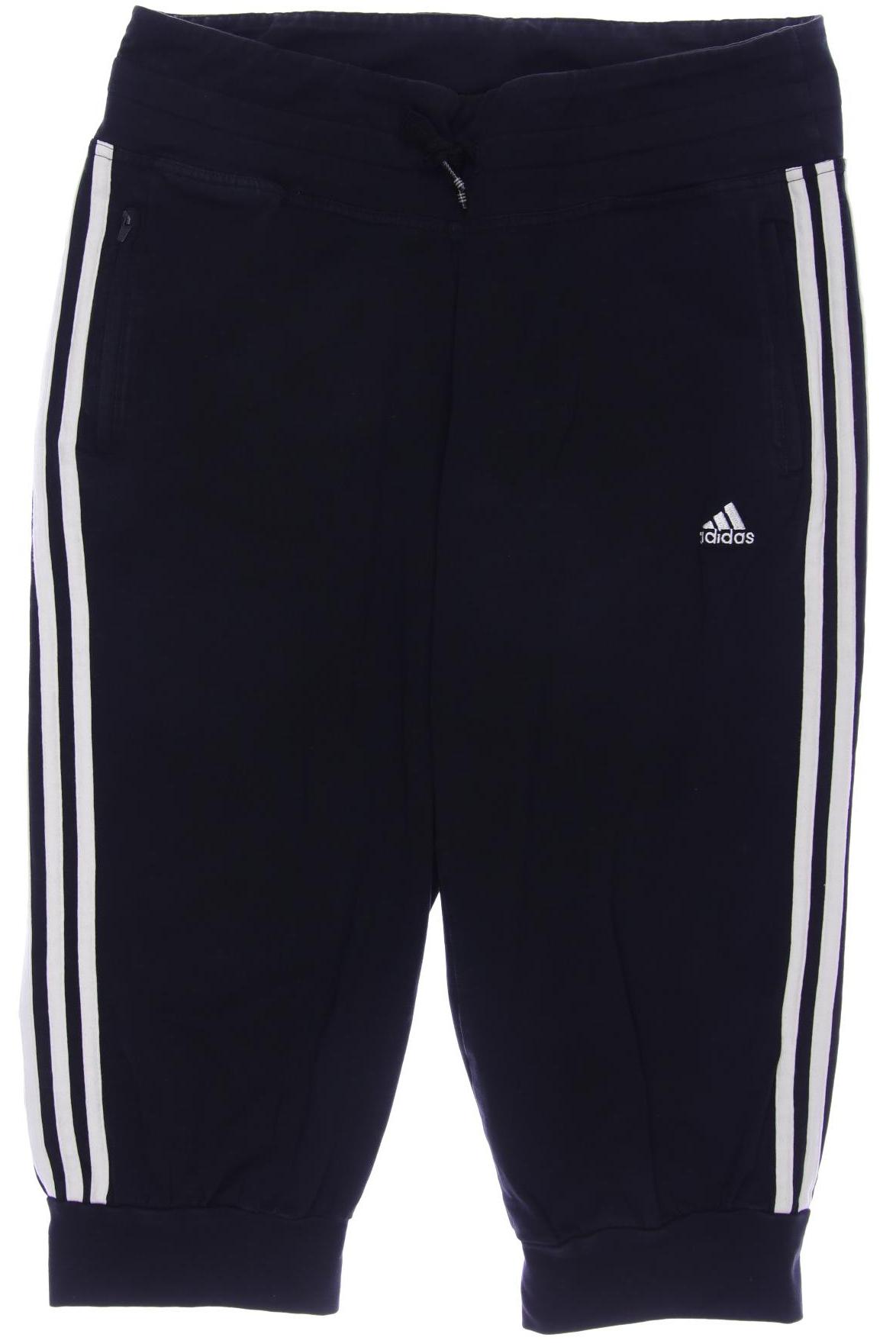 

adidas Damen Stoffhose, schwarz, Gr. 42