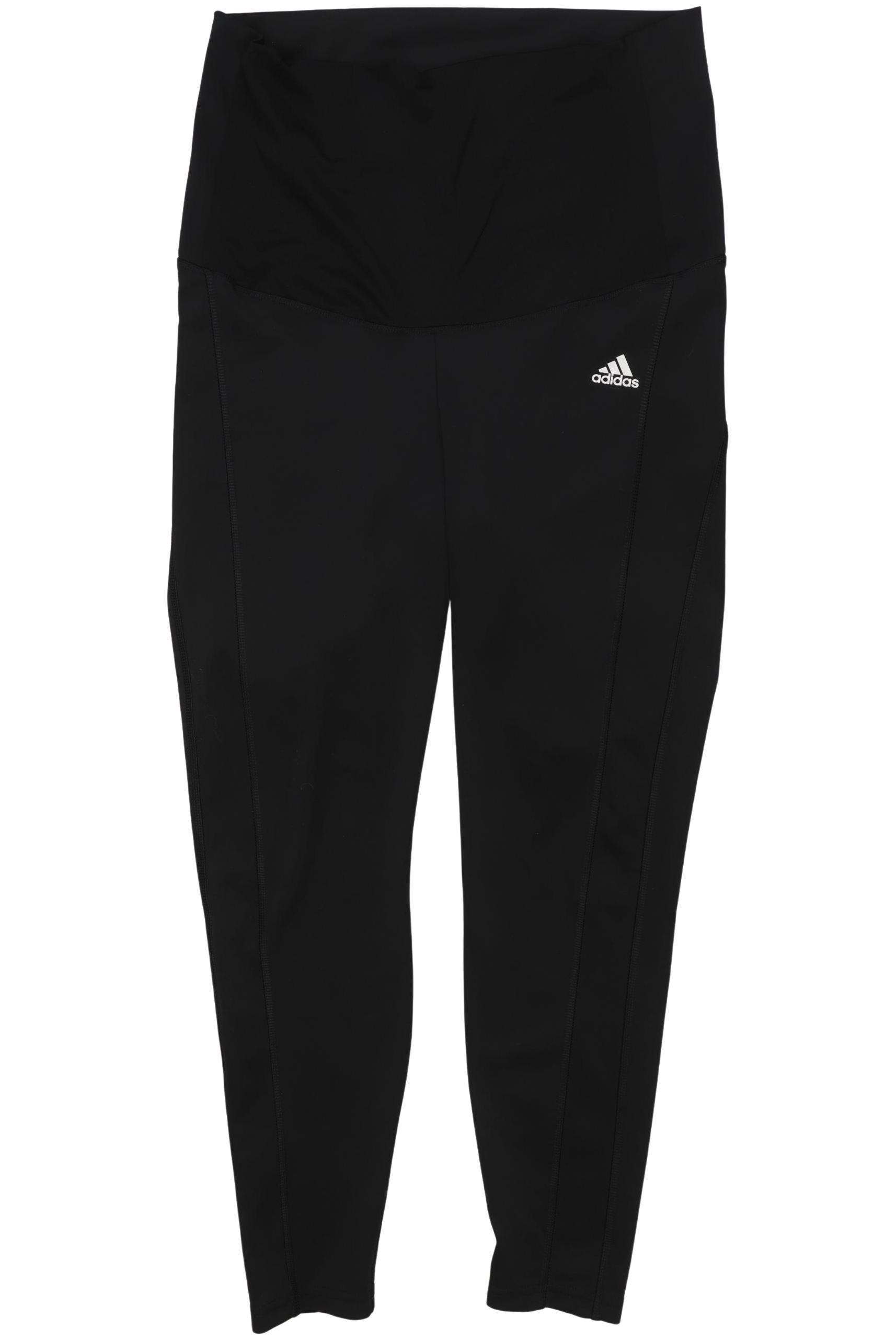 

adidas Damen Stoffhose, schwarz, Gr. 0