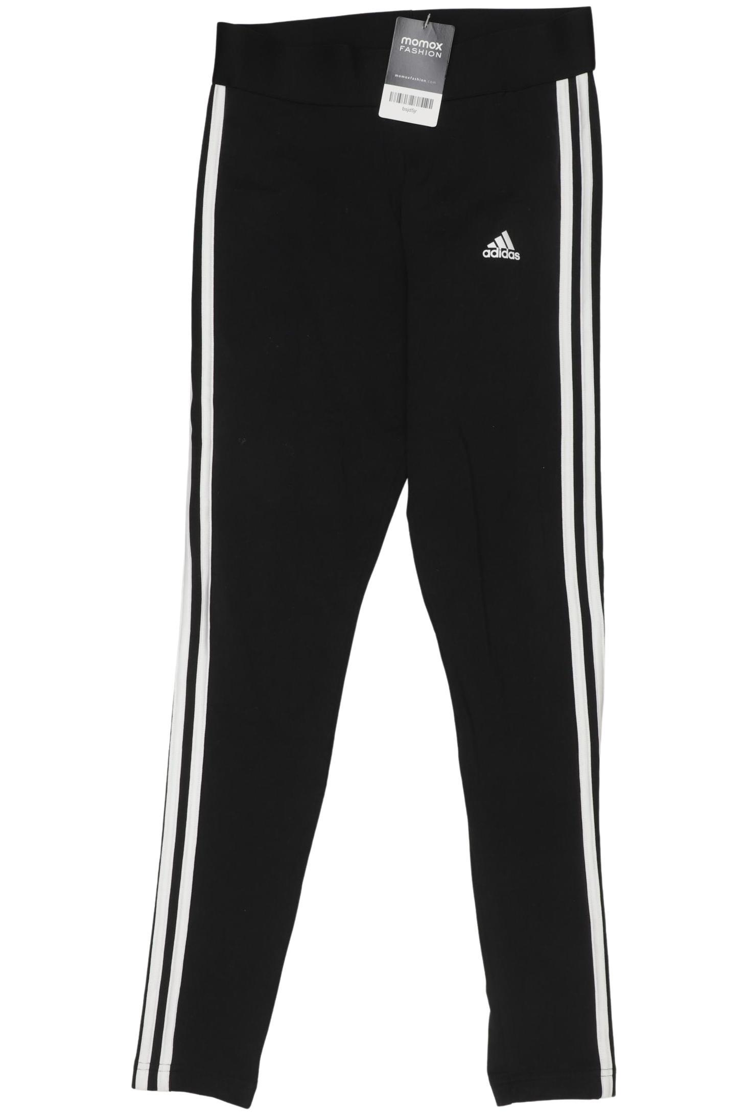 

adidas Damen Stoffhose, schwarz, Gr. 0