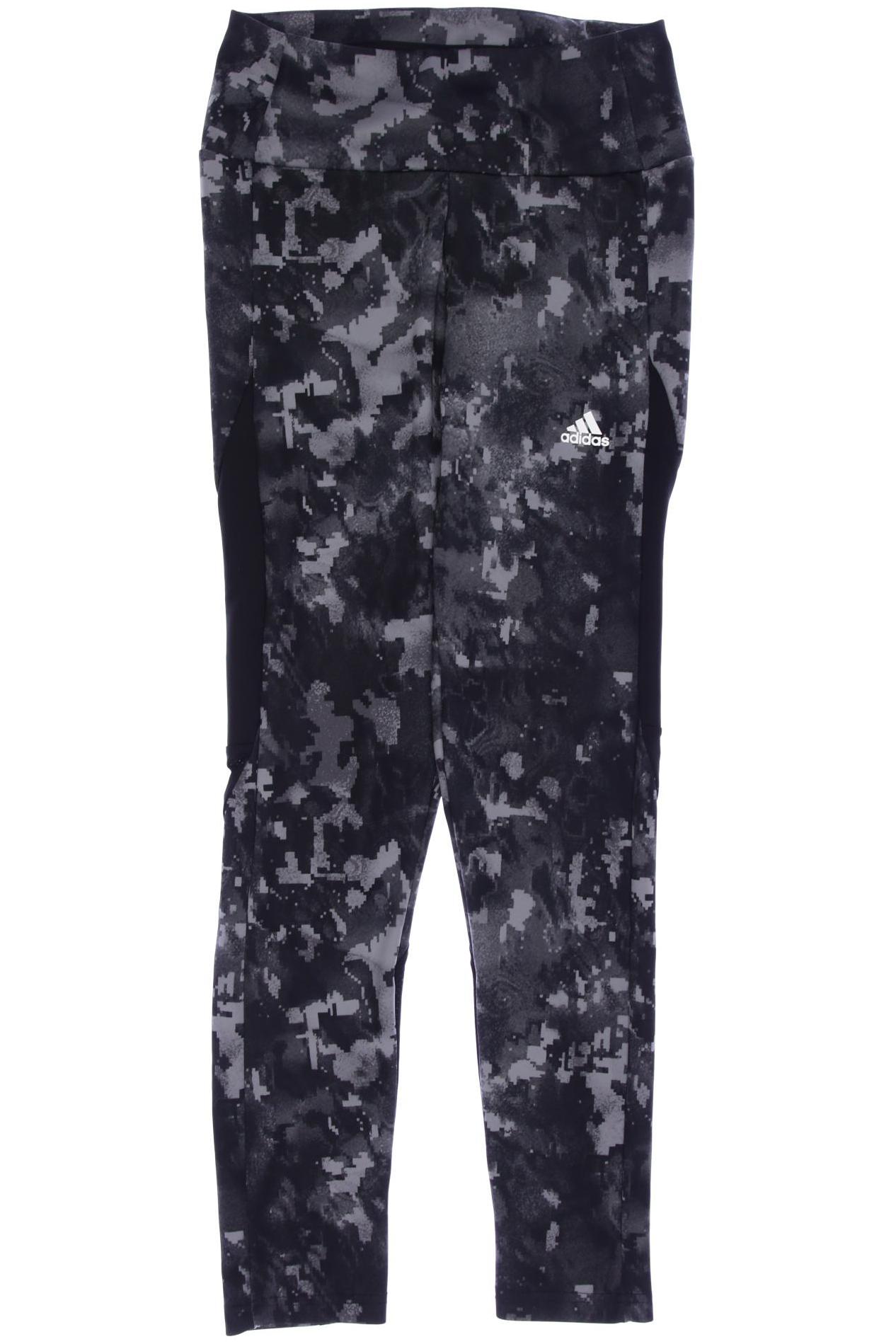 

adidas Damen Stoffhose, grau, Gr. 0