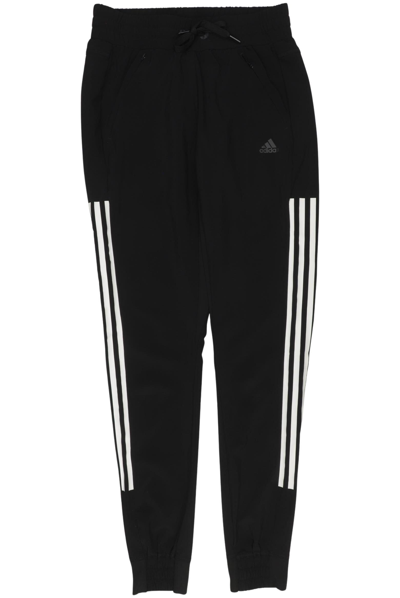 

adidas Damen Stoffhose, schwarz, Gr. 0