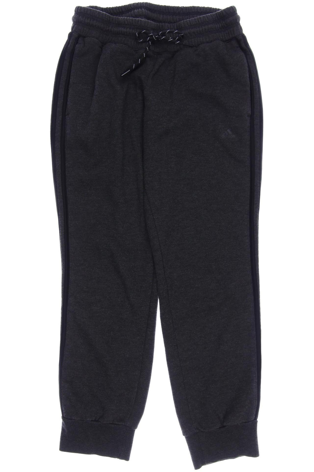 

adidas Damen Stoffhose, grau, Gr. 38