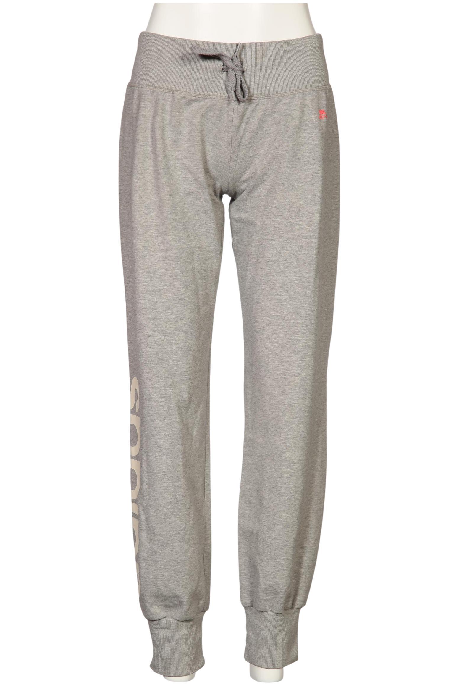 

adidas Damen Stoffhose, grau, Gr. 0