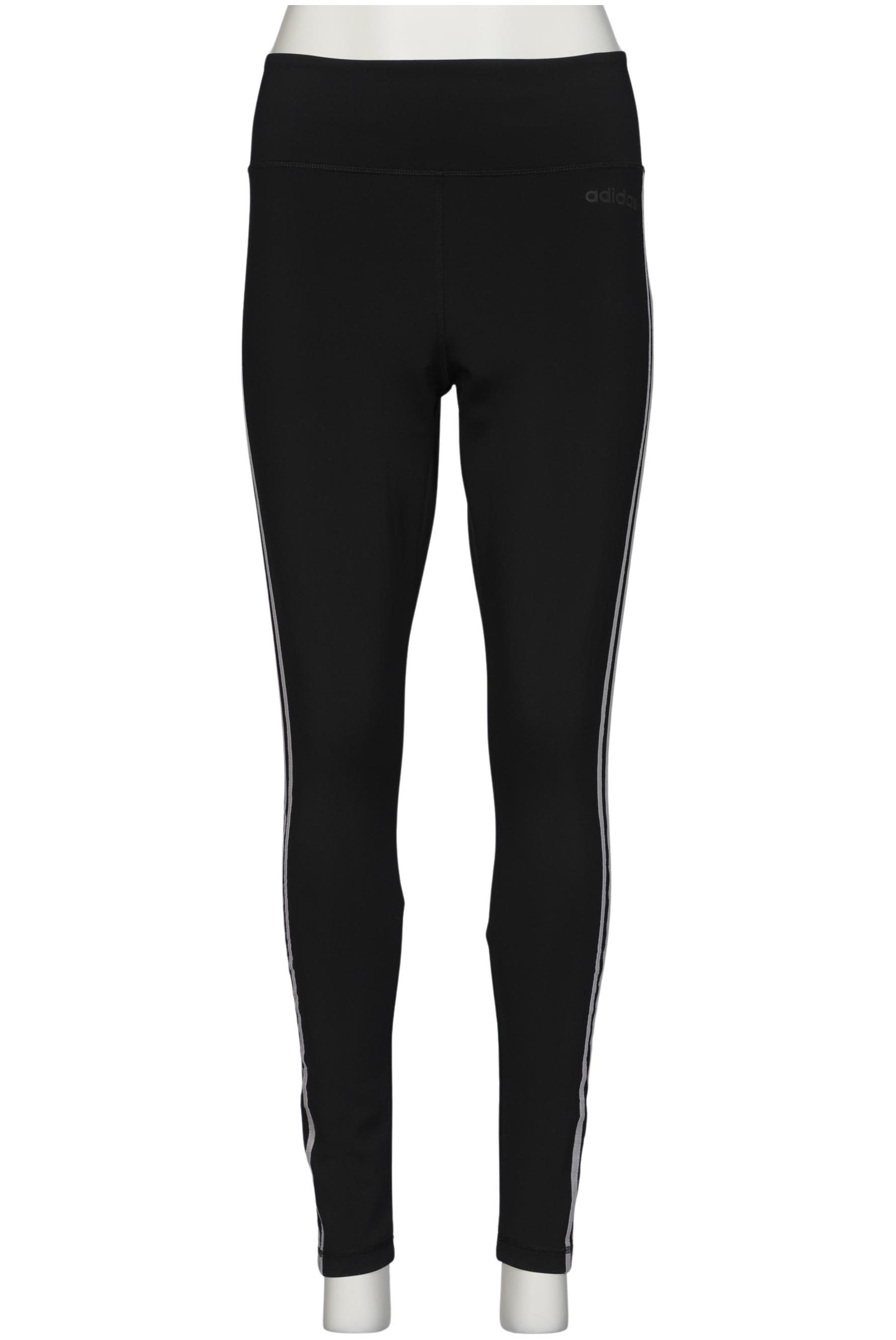 

adidas Damen Stoffhose, schwarz, Gr. 0