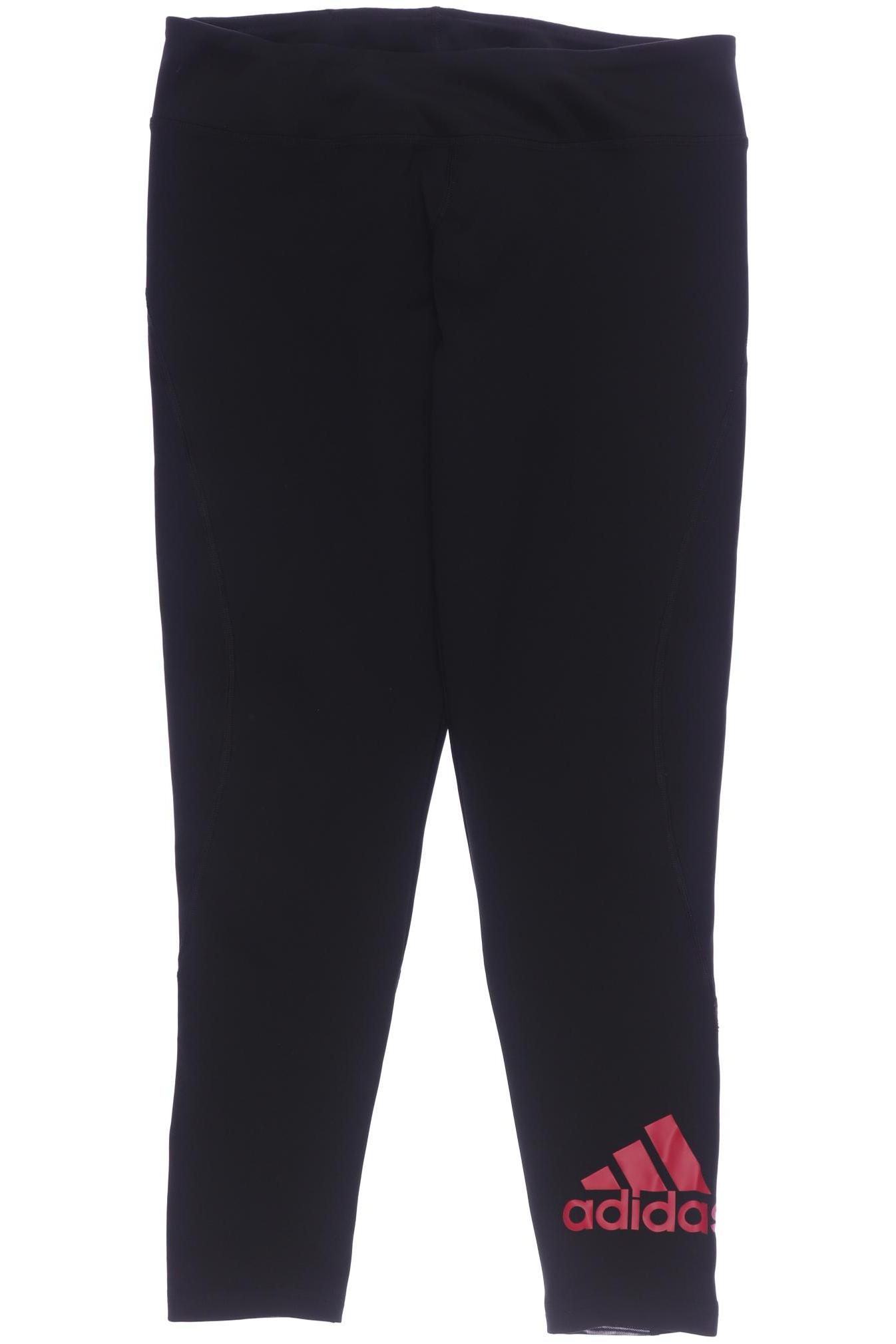 

adidas Damen Stoffhose, schwarz, Gr. 0
