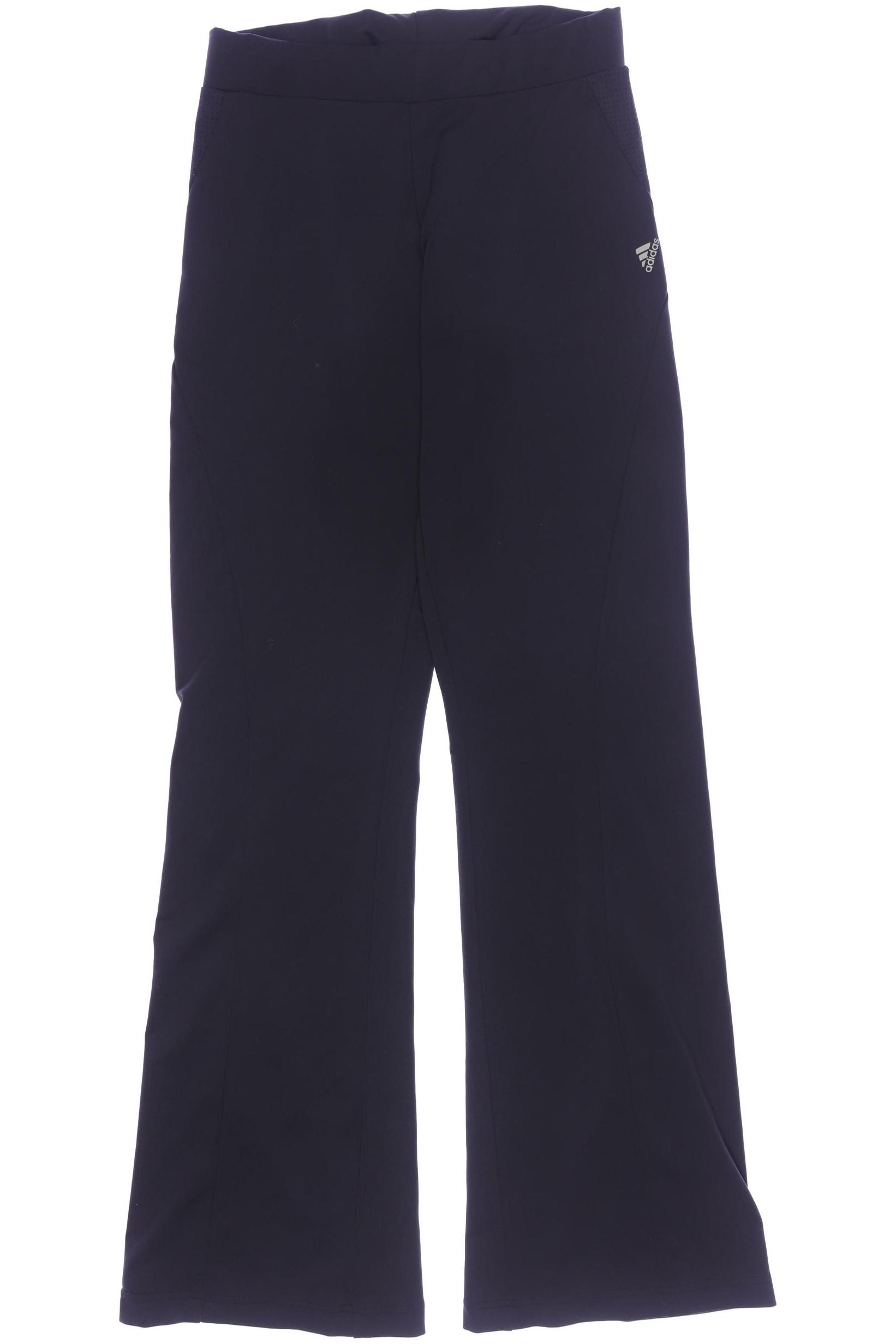 

adidas Damen Stoffhose, grau, Gr. 40