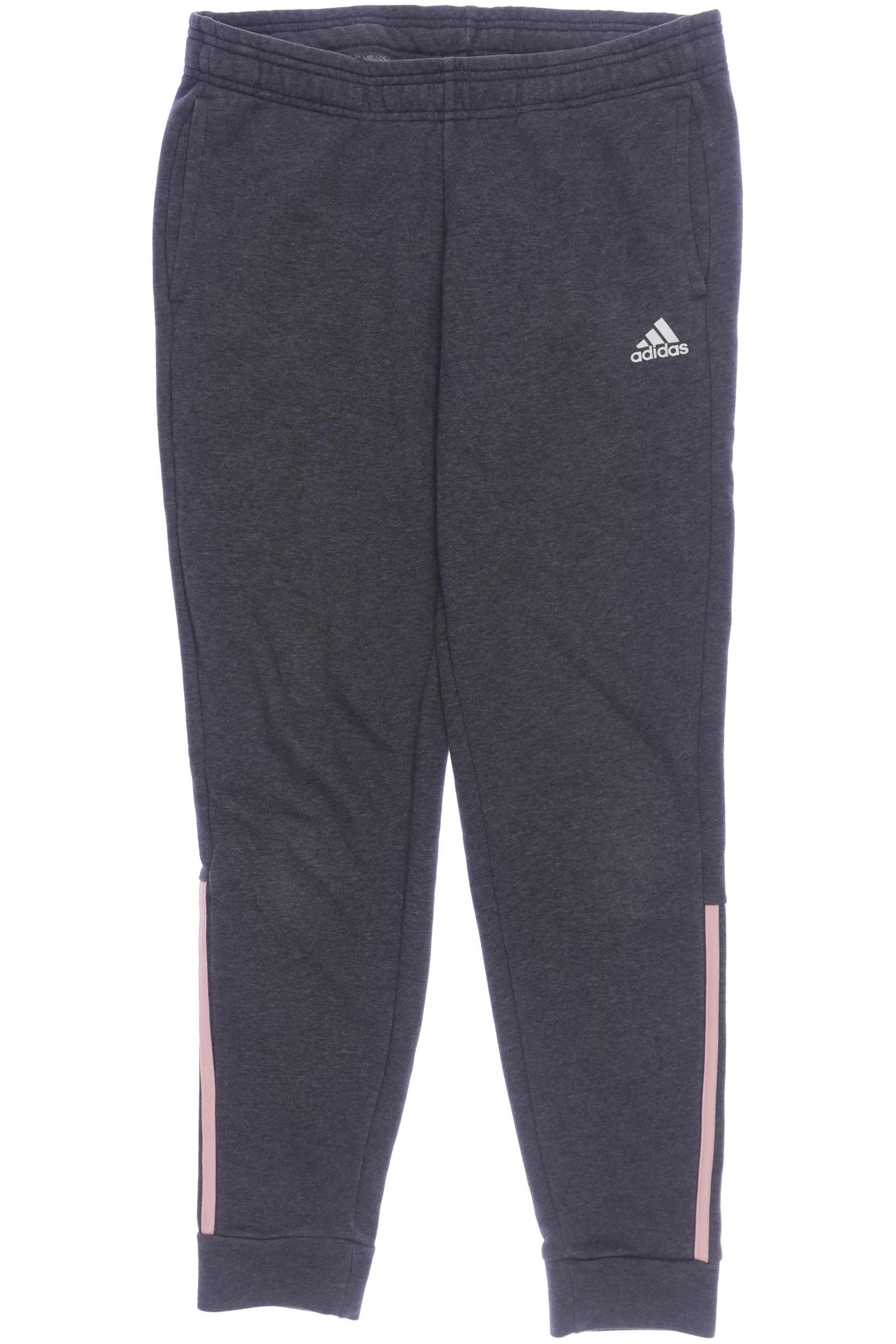 

adidas Damen Stoffhose, grau, Gr. 0