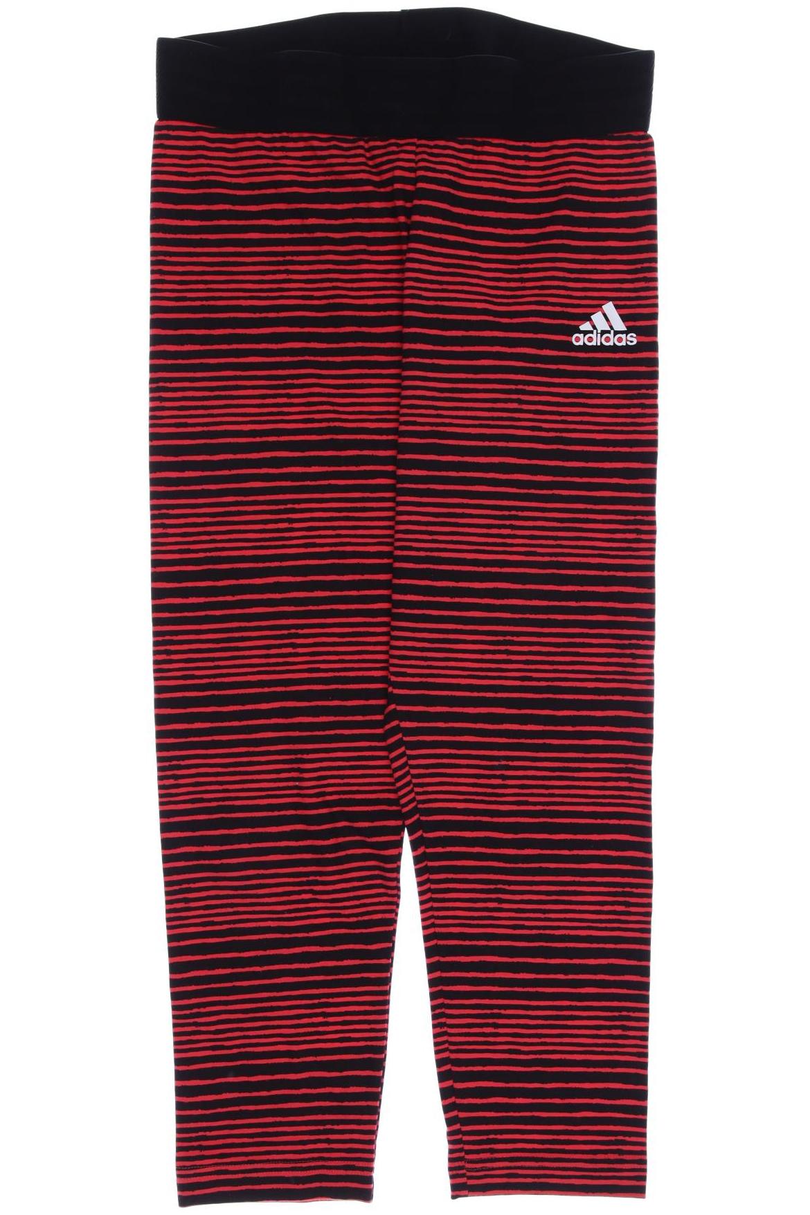 

adidas Damen Stoffhose, rot, Gr. 34