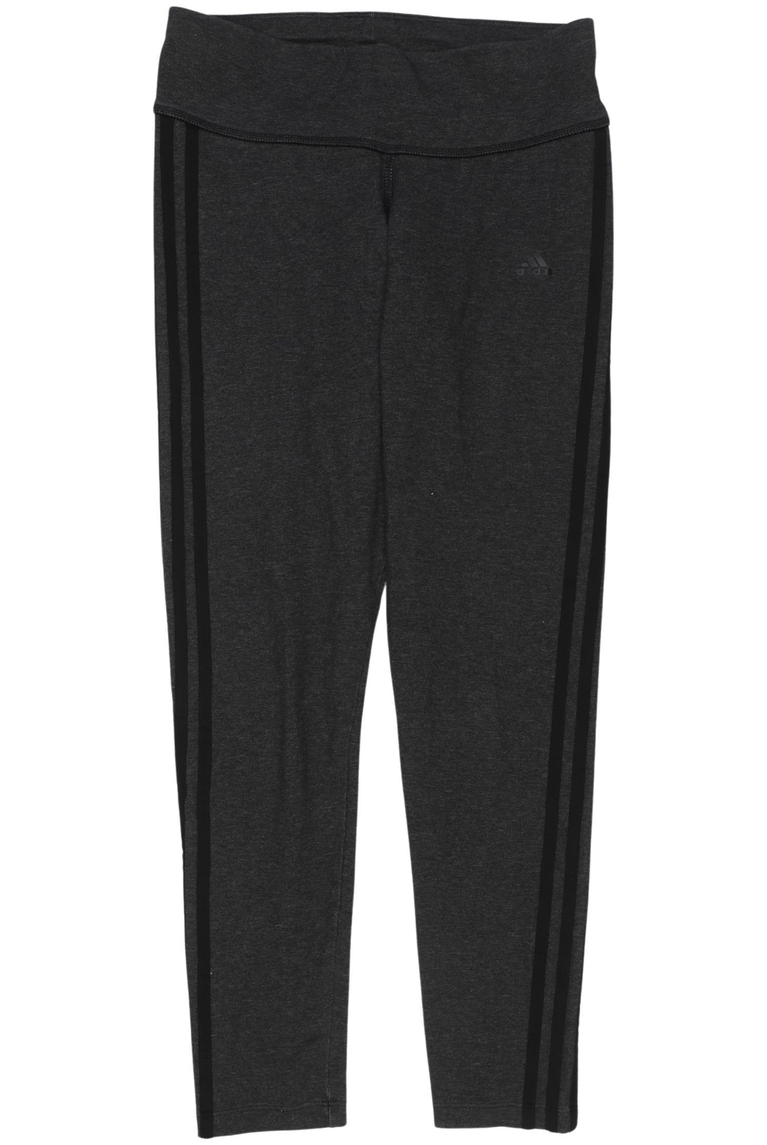 

adidas Damen Stoffhose, grau, Gr. 28