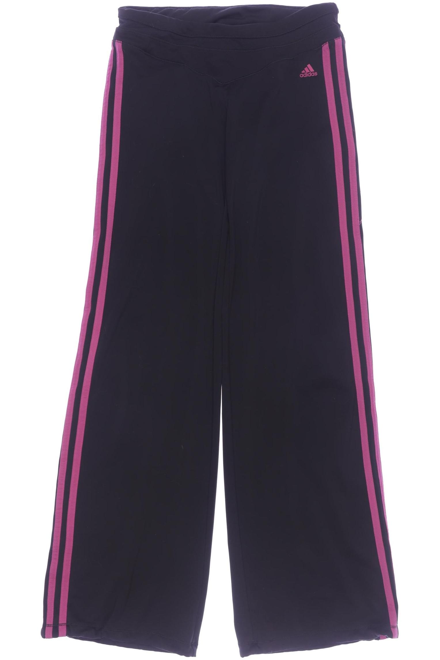 

adidas Damen Stoffhose, schwarz, Gr. 36