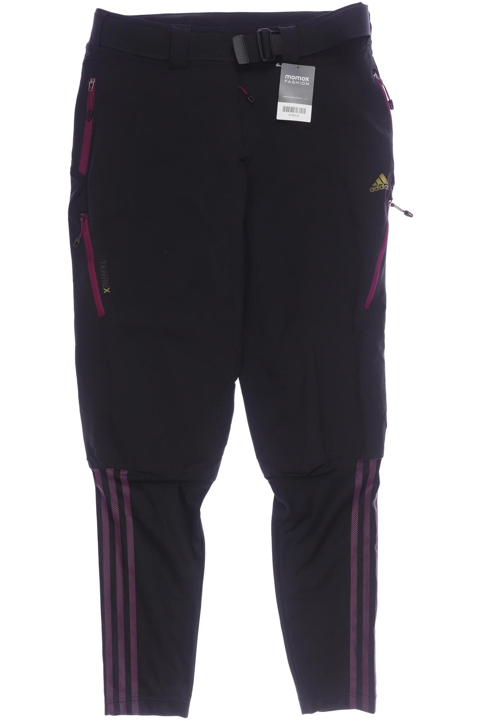 

adidas Damen Stoffhose, schwarz, Gr. 40