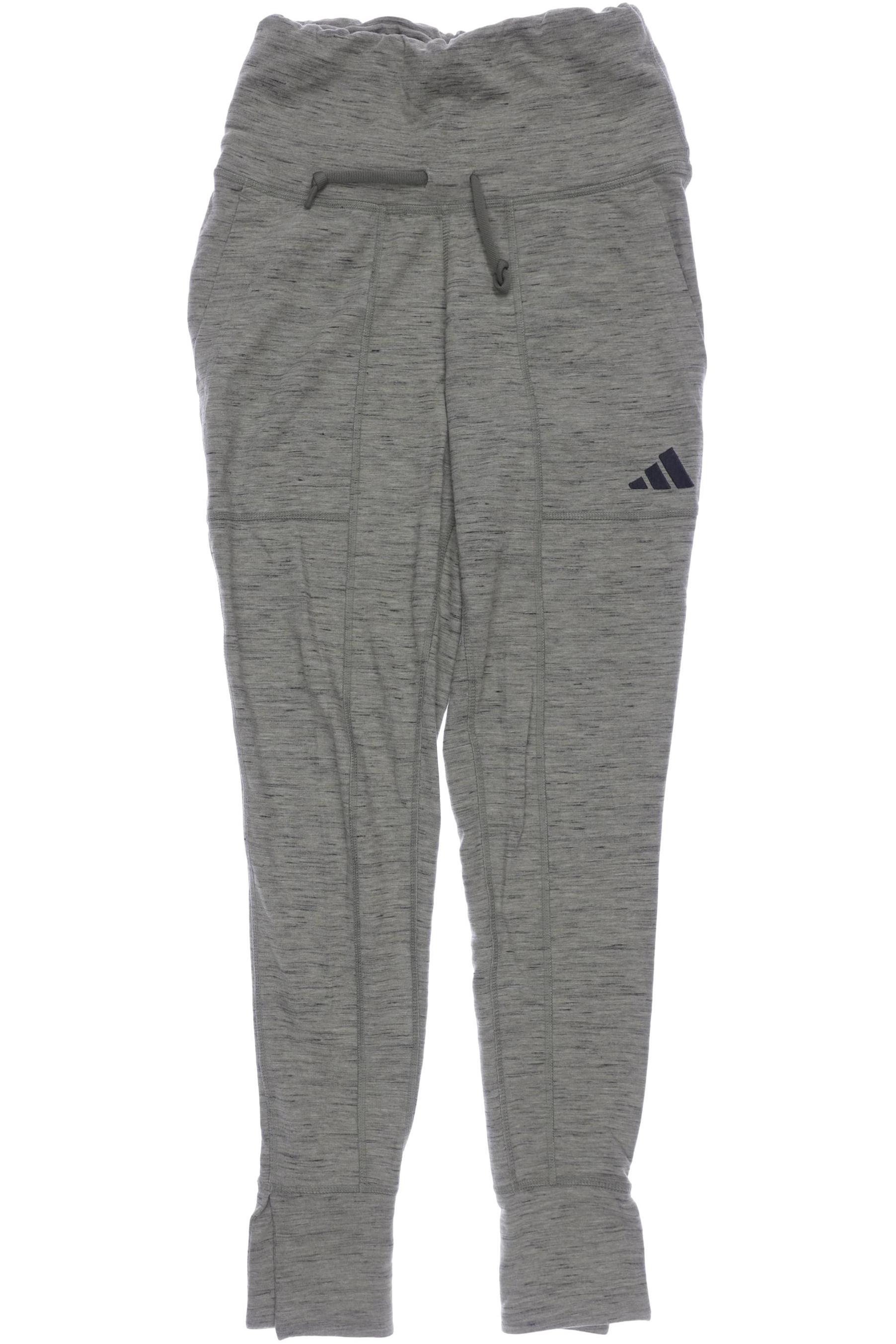

adidas Damen Stoffhose, grün, Gr. 0
