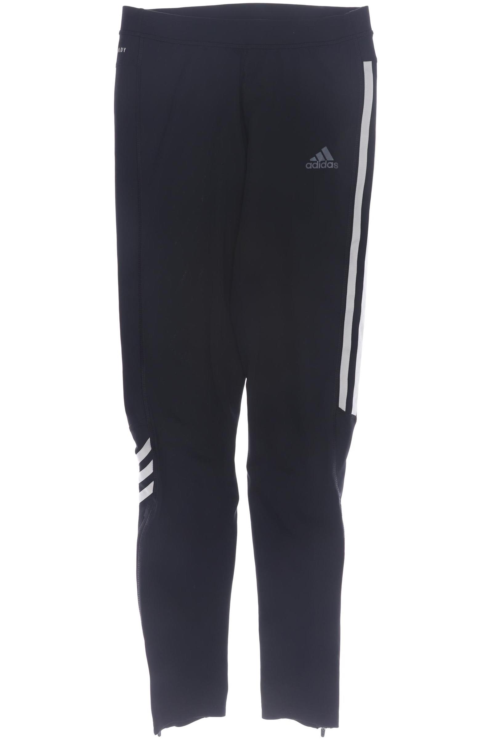 

adidas Damen Stoffhose, schwarz, Gr. 38