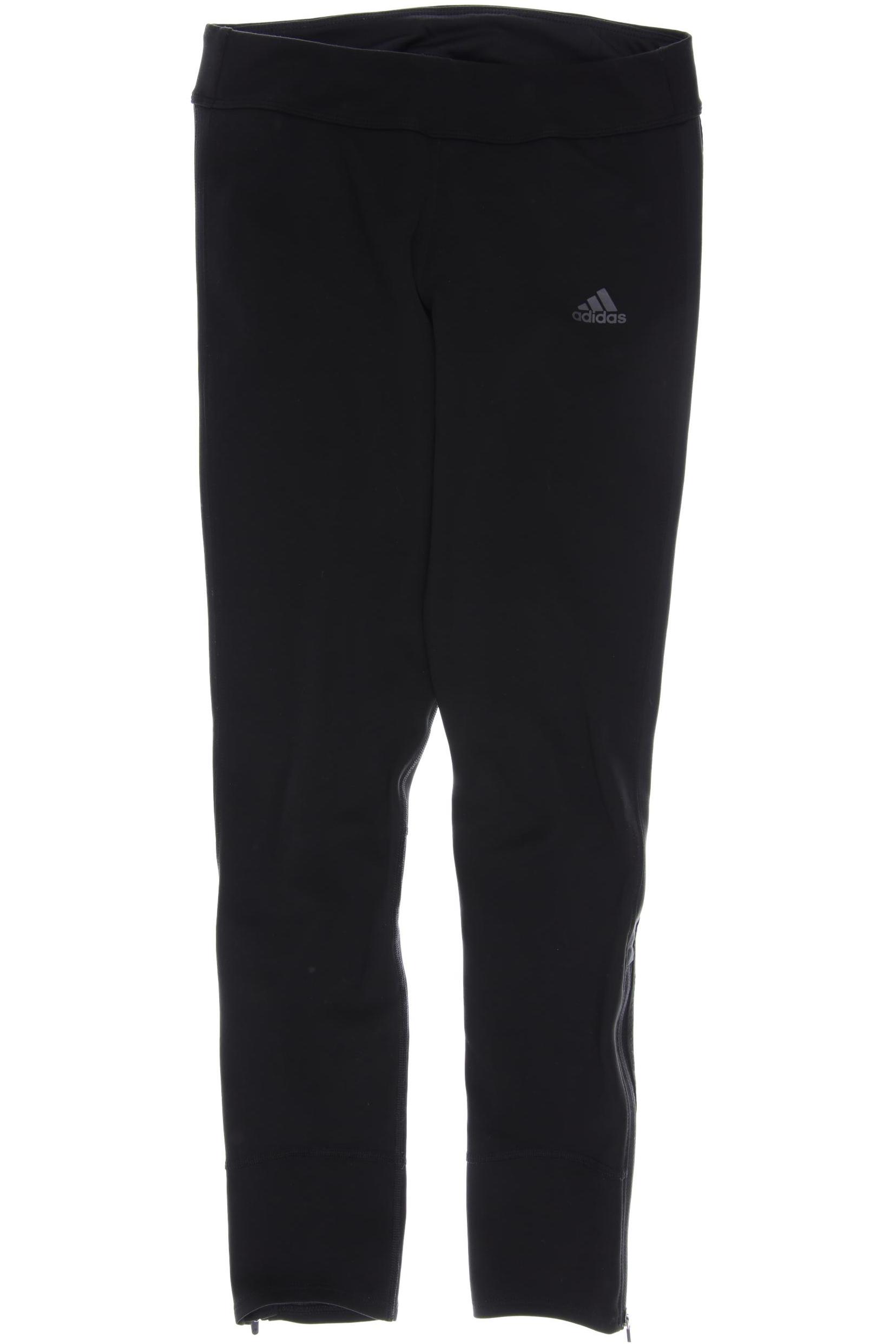 

adidas Damen Stoffhose, schwarz, Gr. 0