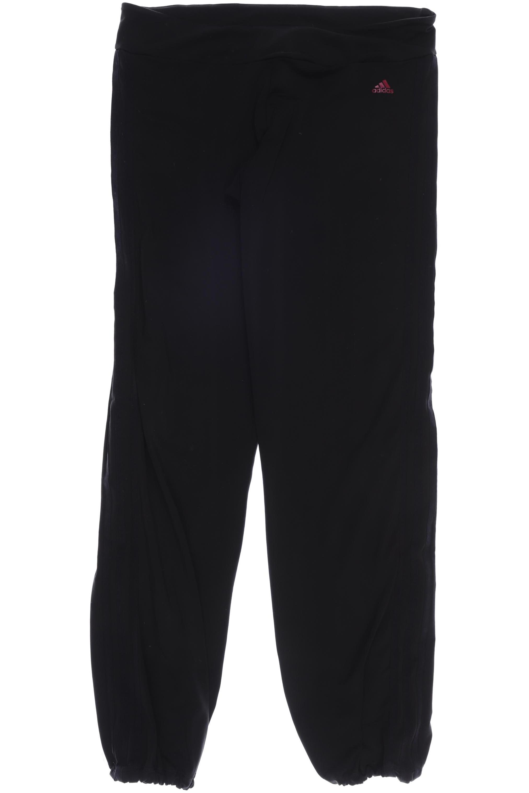 

adidas Damen Stoffhose, schwarz, Gr. 40