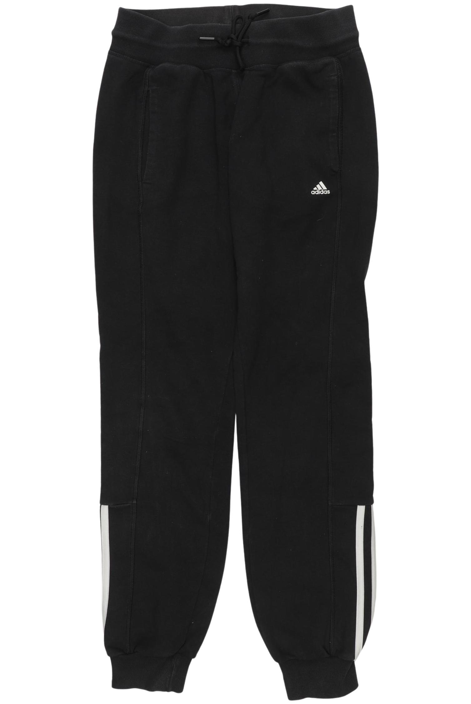 

adidas Damen Stoffhose, schwarz, Gr. 0