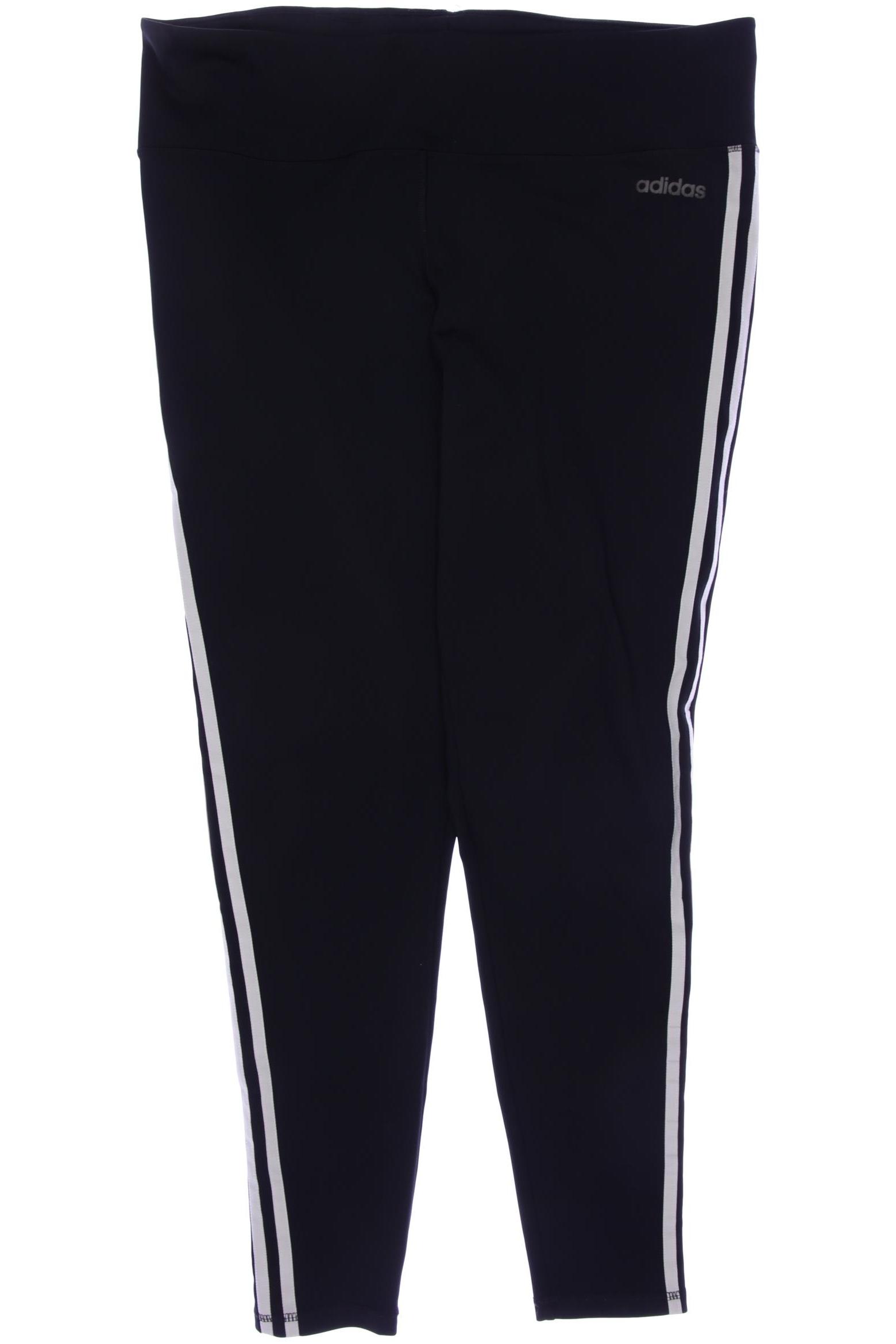 

adidas Damen Stoffhose, schwarz, Gr. 0