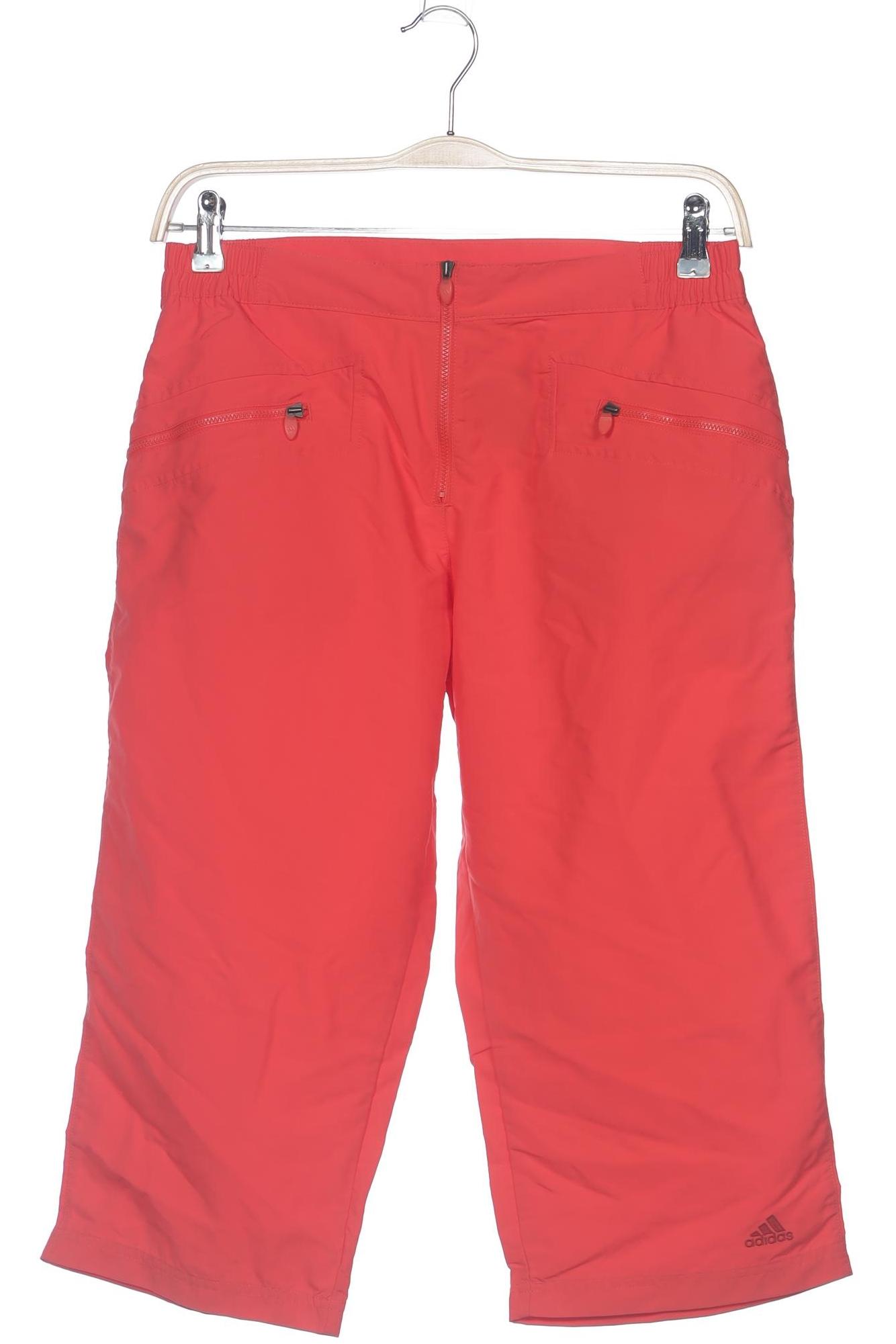 

adidas Damen Stoffhose, rot, Gr. 42