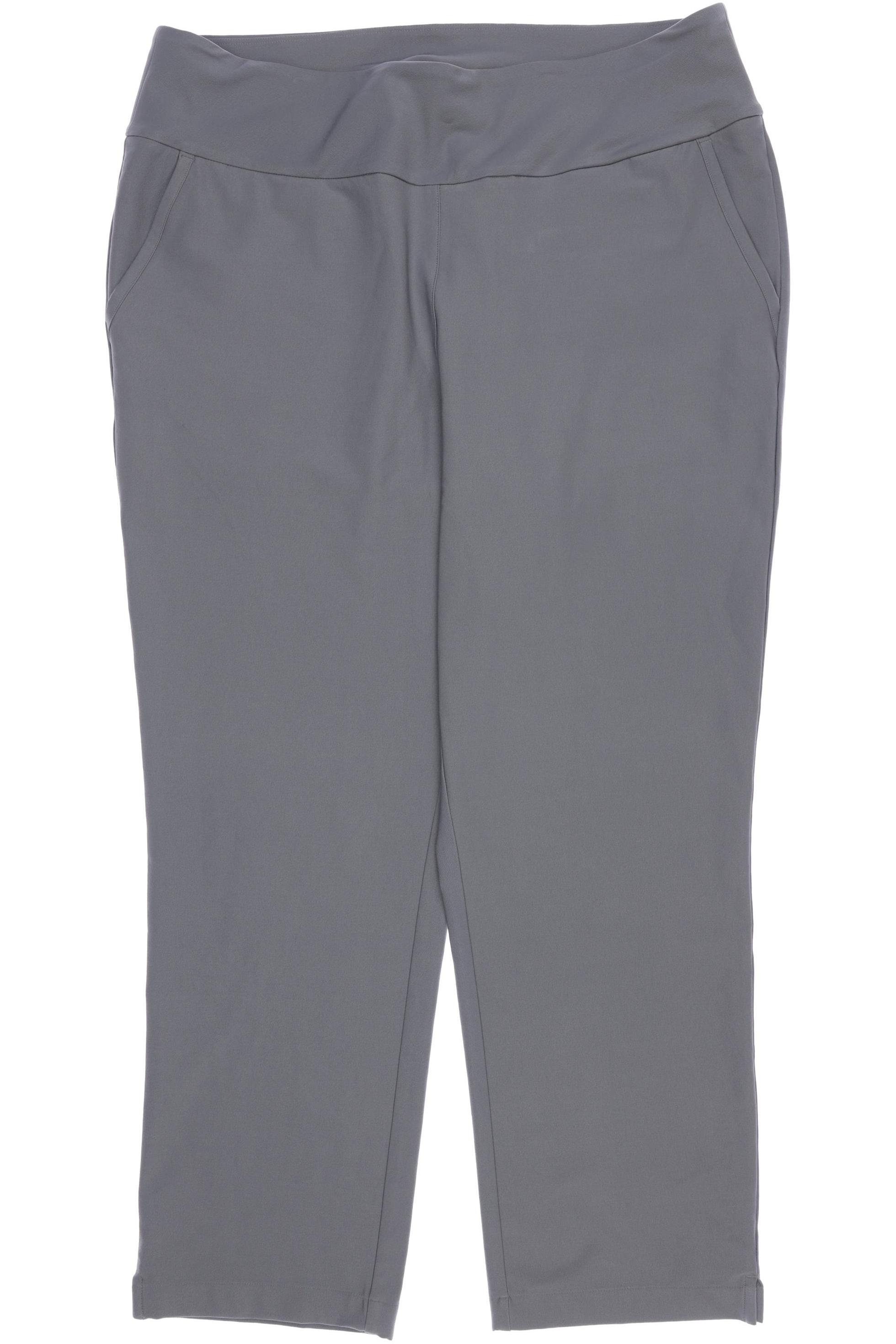 

adidas Damen Stoffhose, grau, Gr. 0