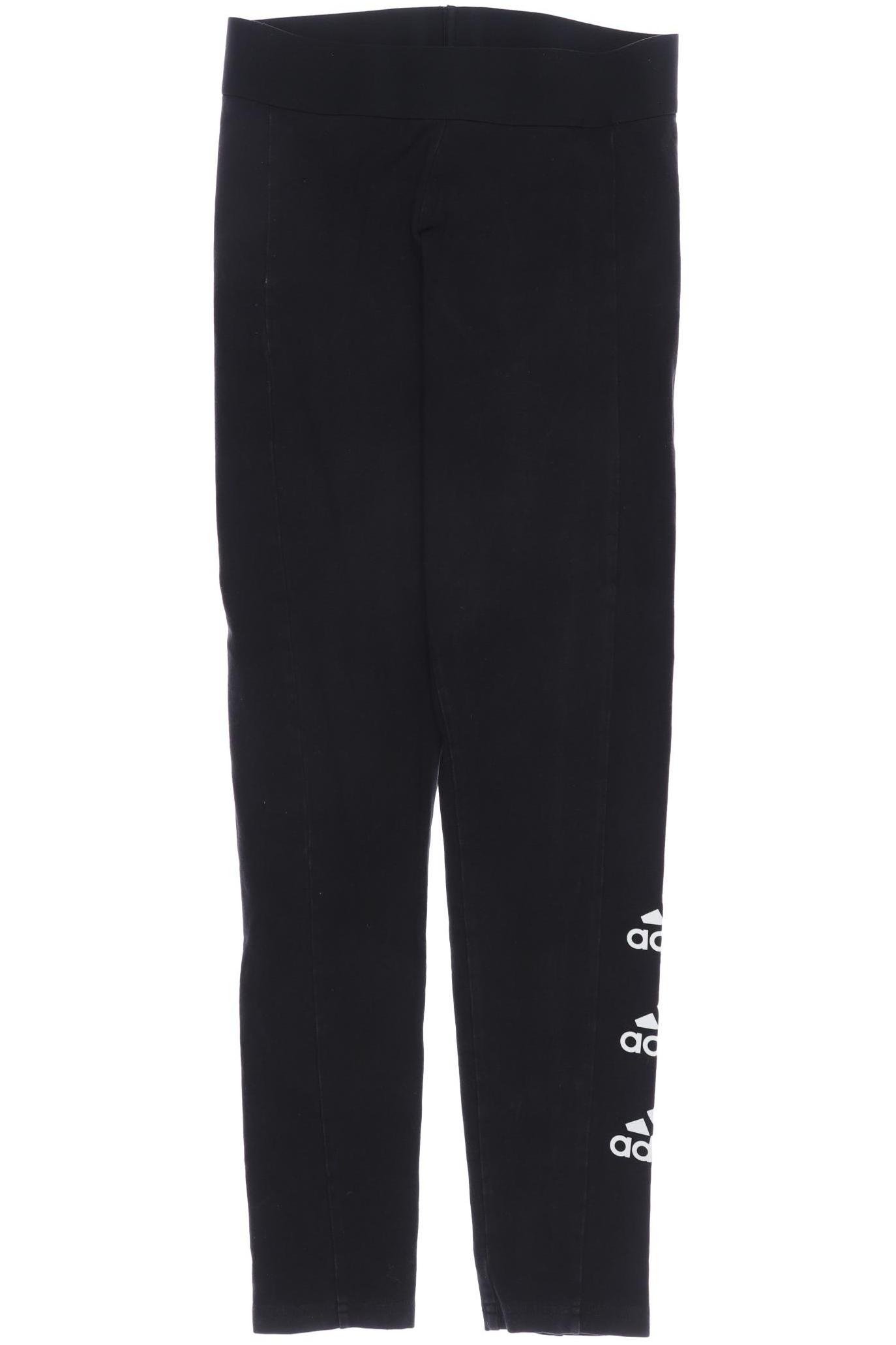 

adidas Damen Stoffhose, schwarz, Gr. 0