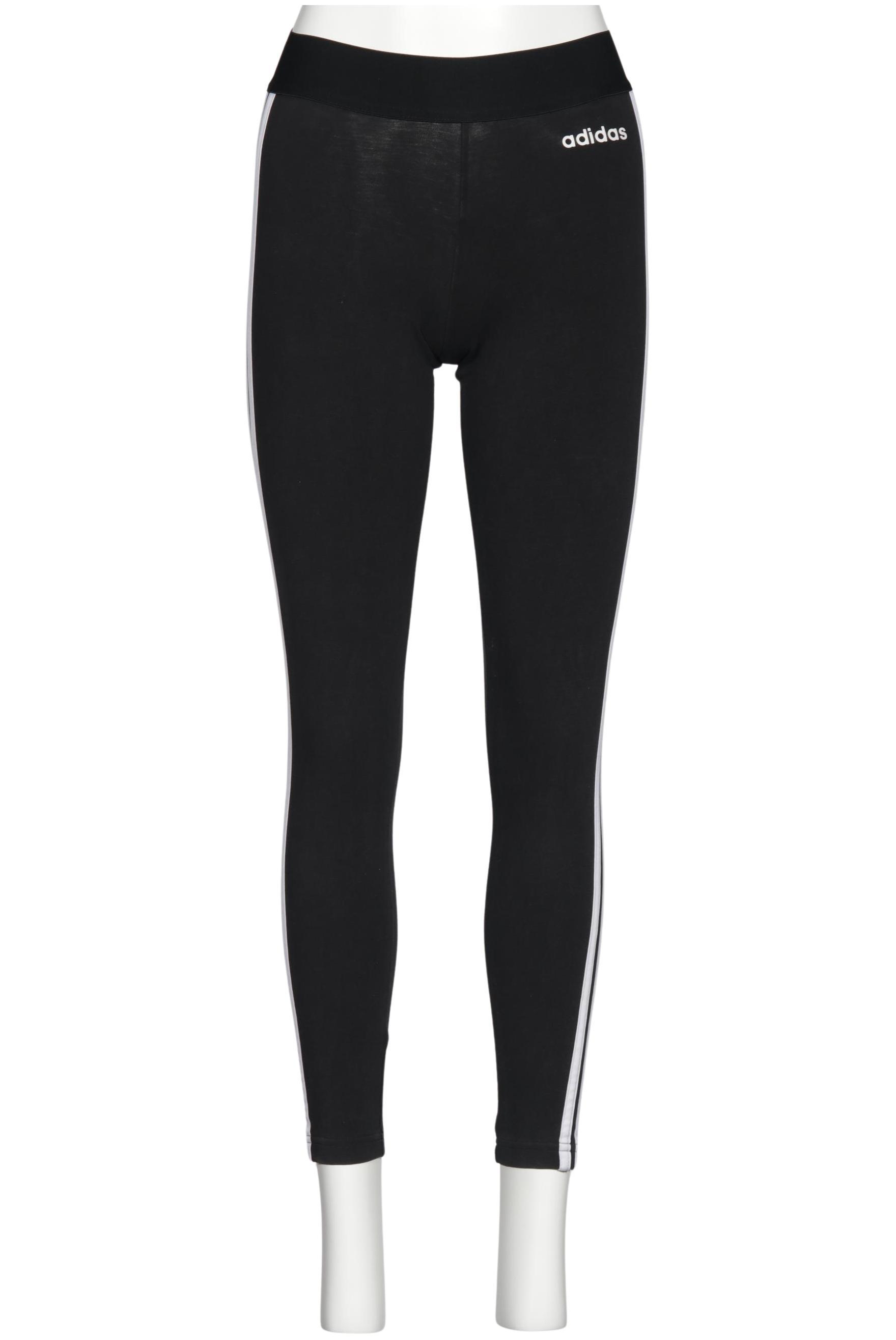 

adidas Damen Stoffhose, schwarz, Gr. 0