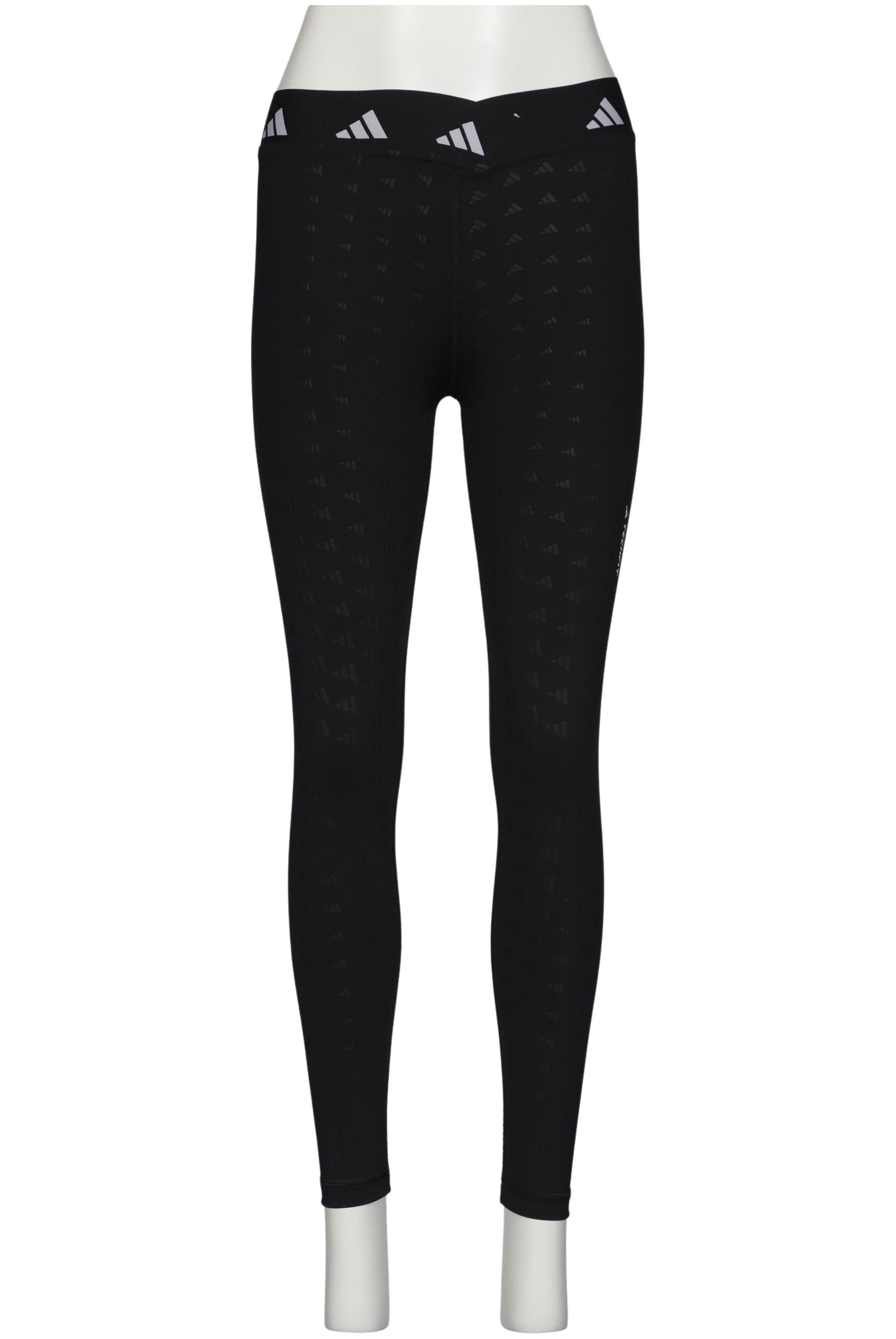 

adidas Damen Stoffhose, schwarz, Gr. 0