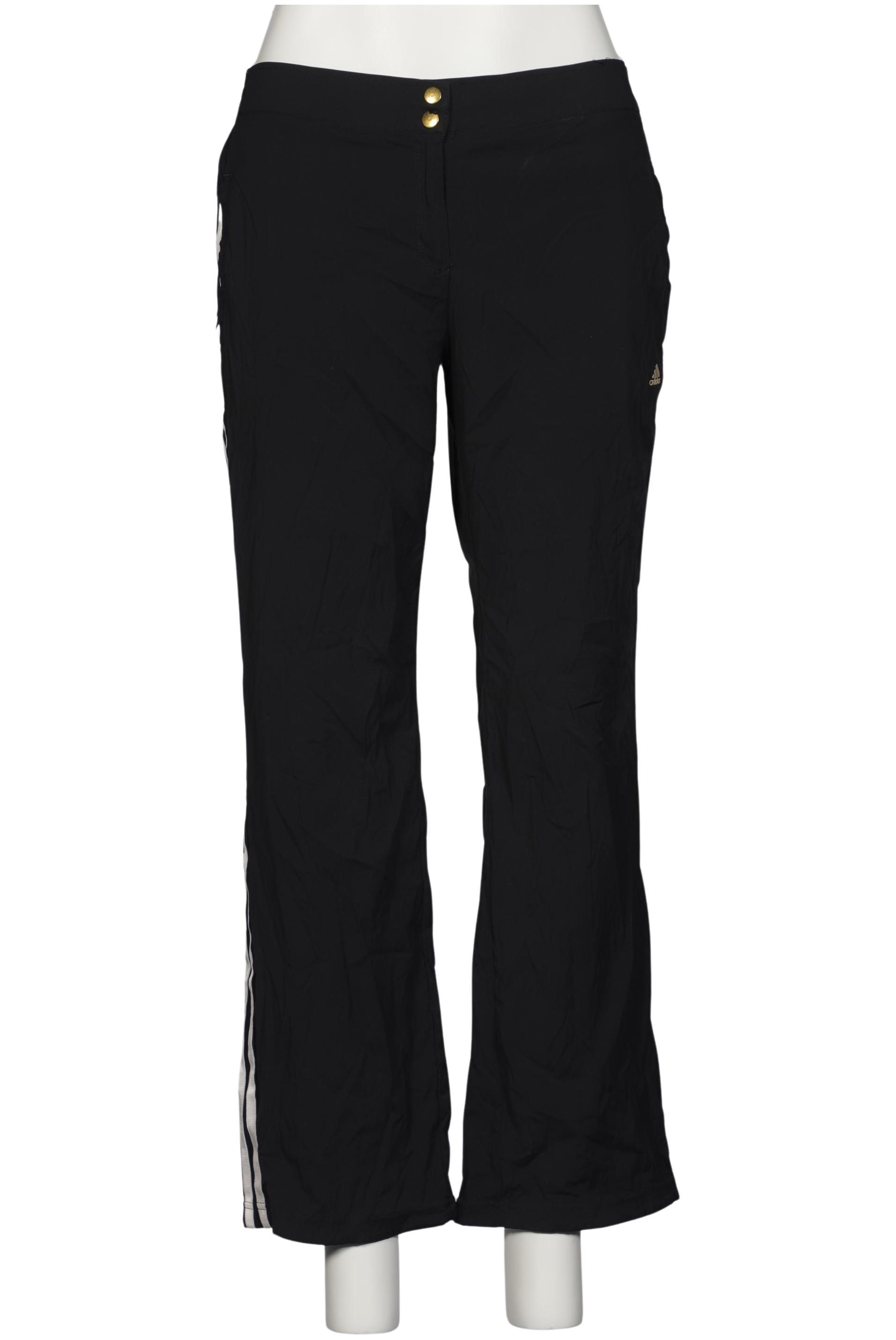 

adidas Damen Stoffhose, schwarz, Gr. 33
