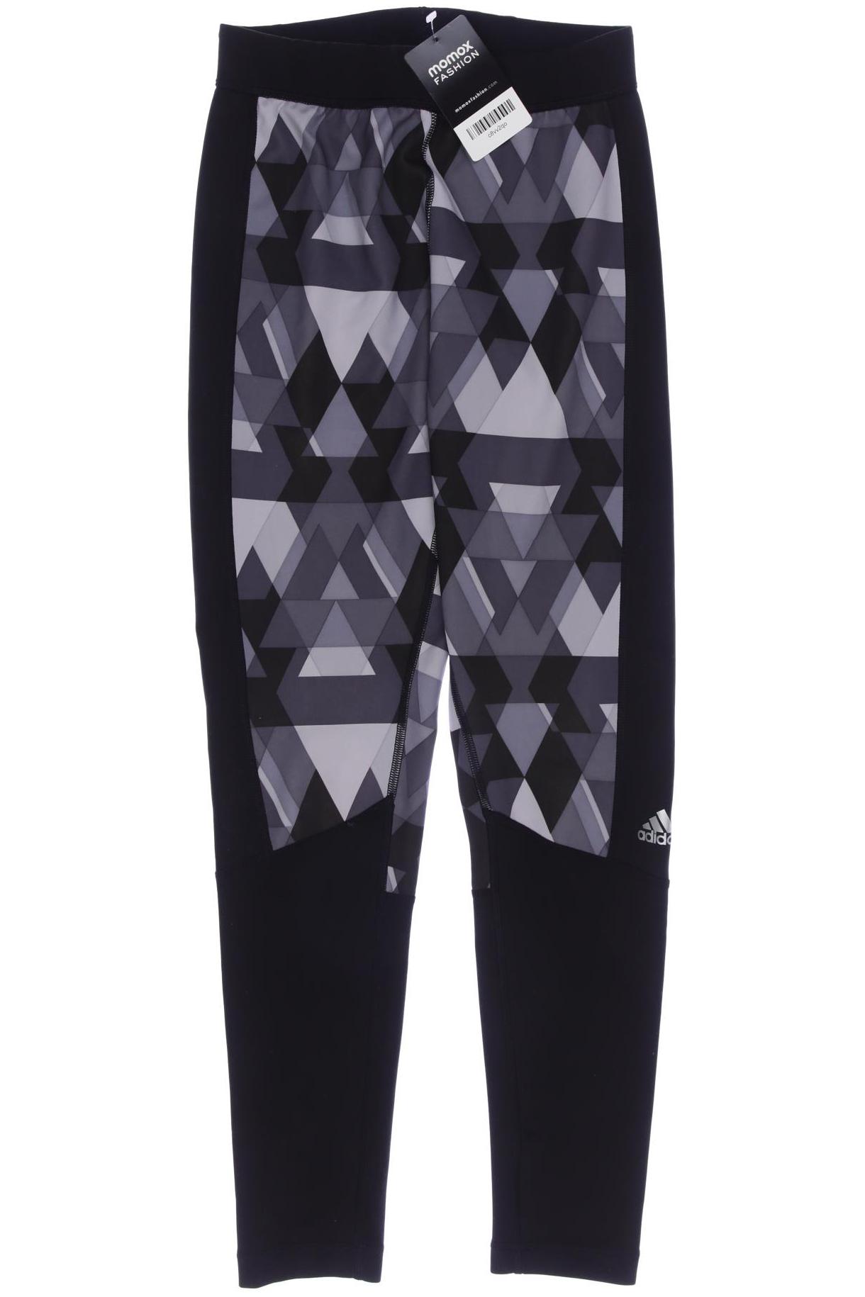 

adidas Damen Stoffhose, schwarz, Gr. 34